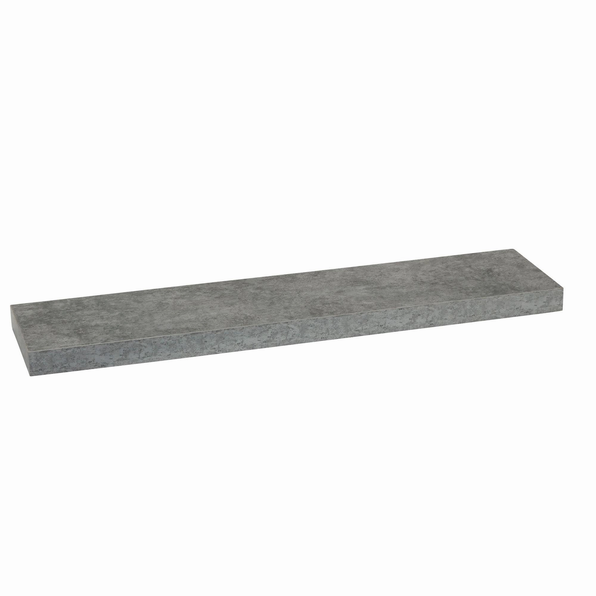 Household Essentials Floating Wall Shelf Slate
