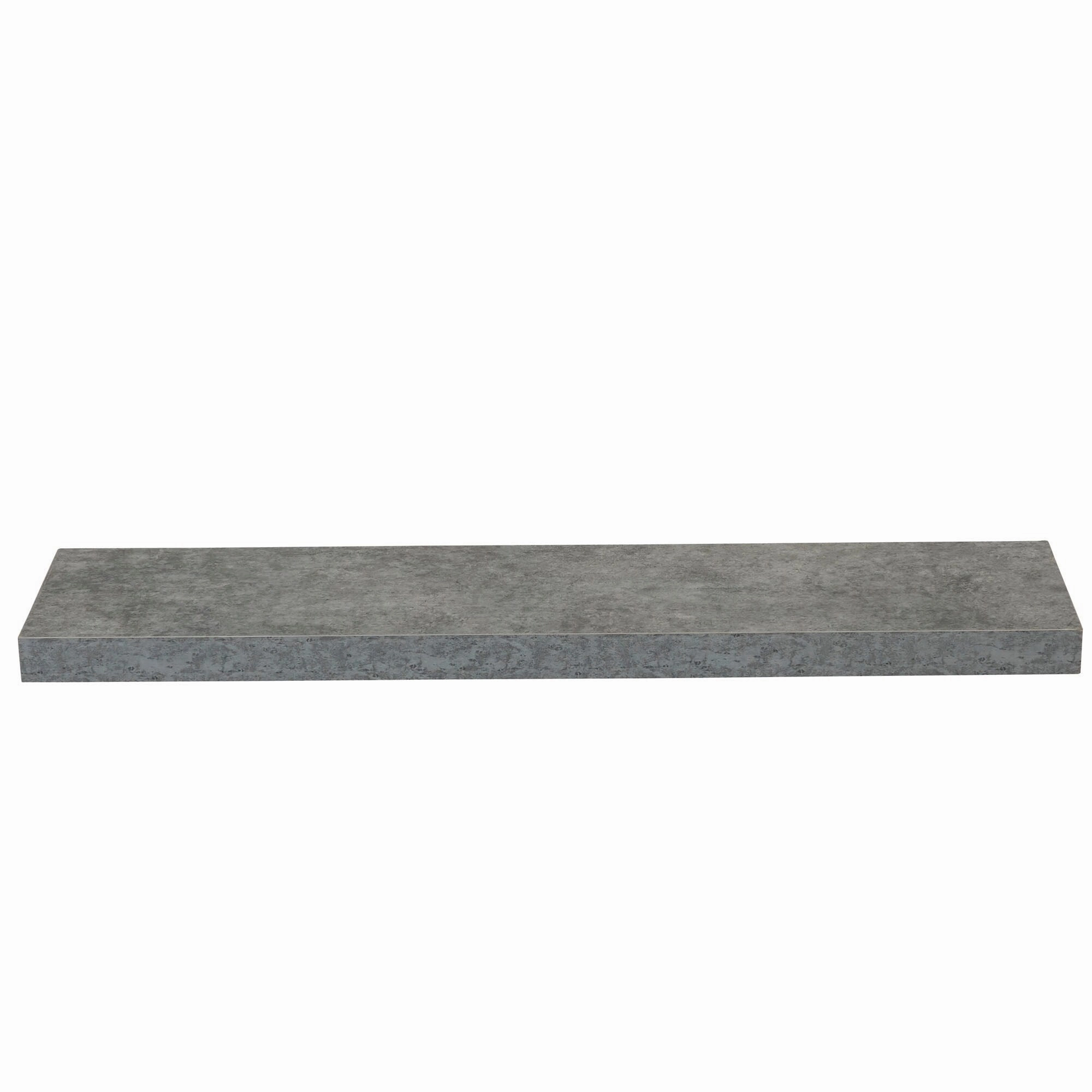 Household Essentials Floating Wall Shelf Slate
