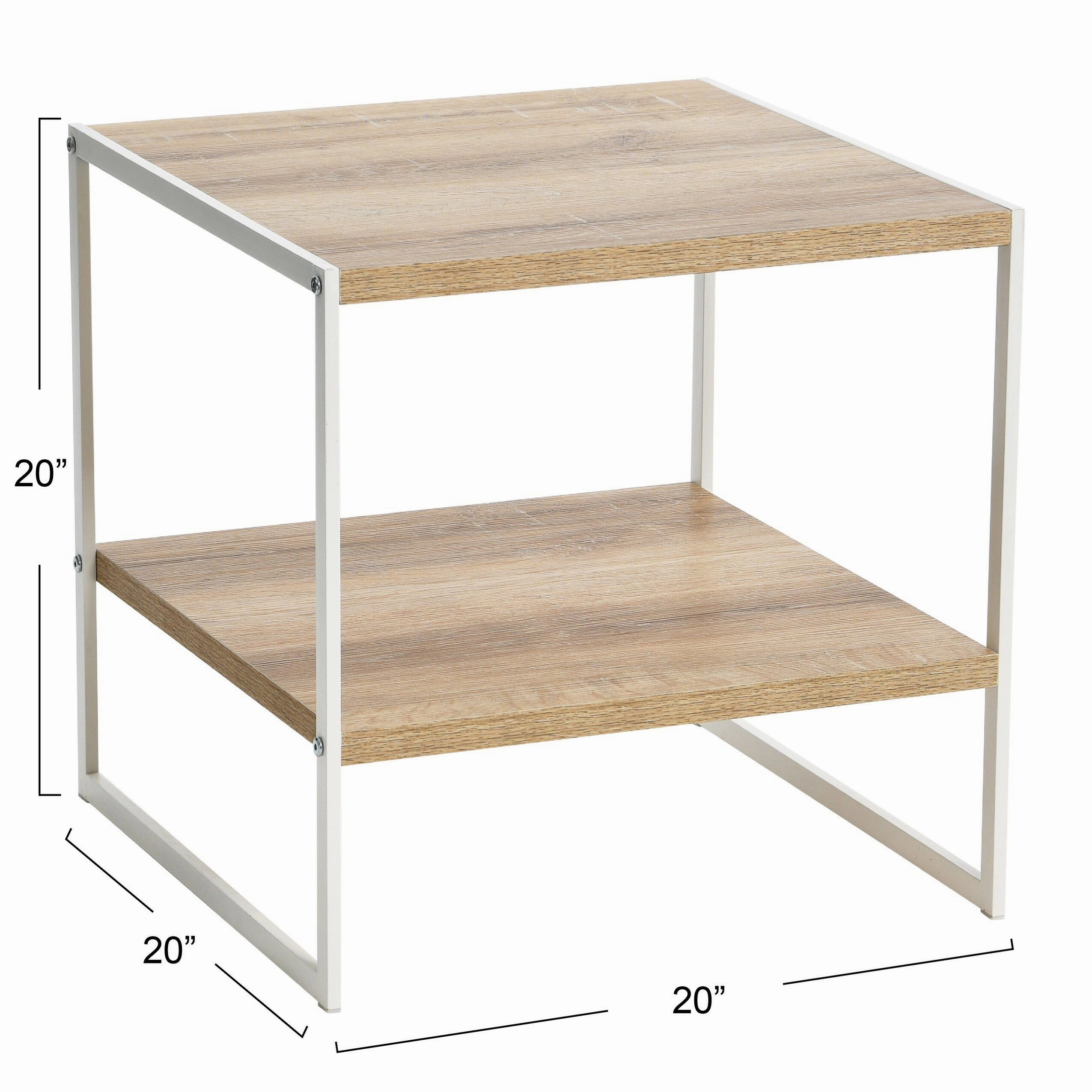 Household Essentials Square End Table