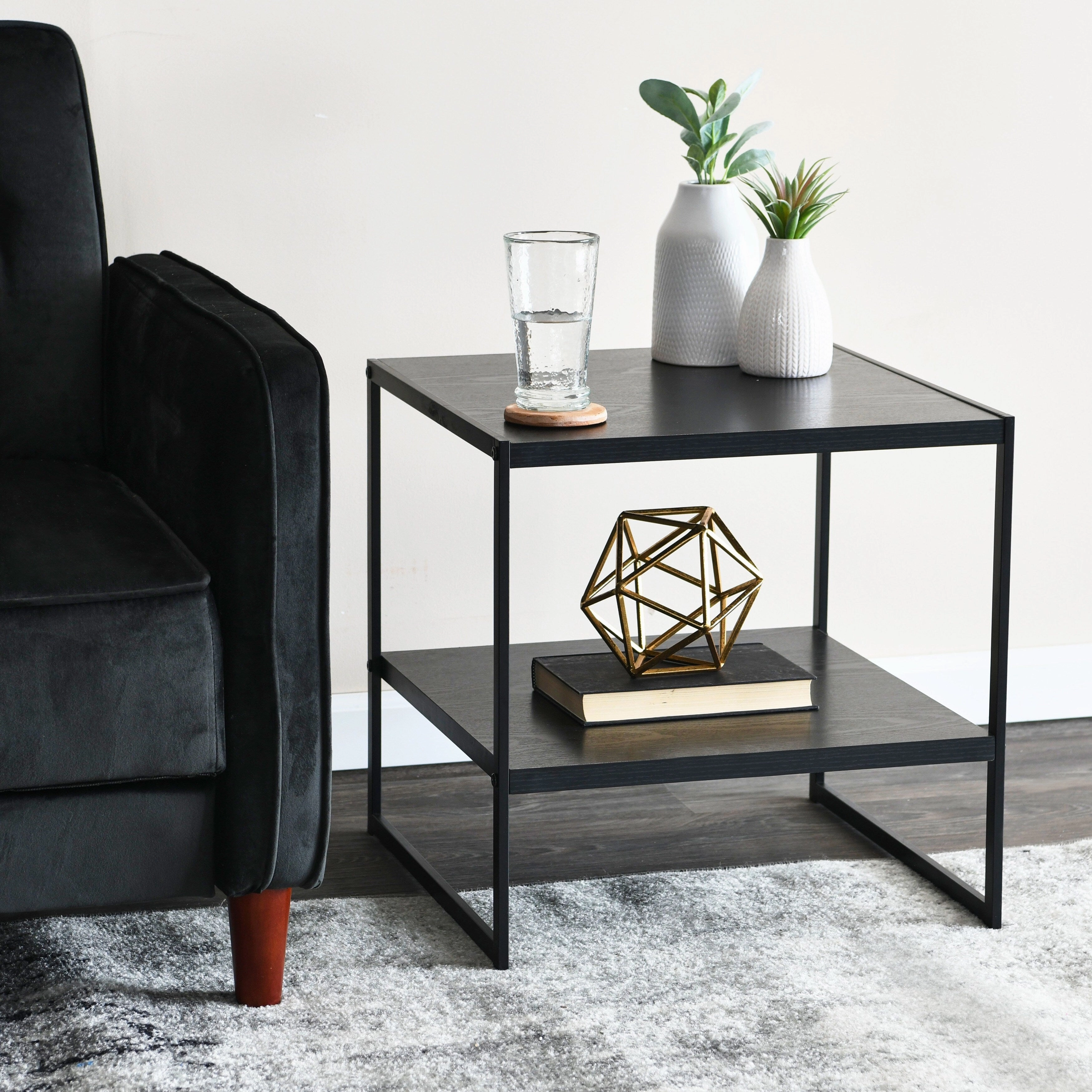 Household Essentials Square End Table
