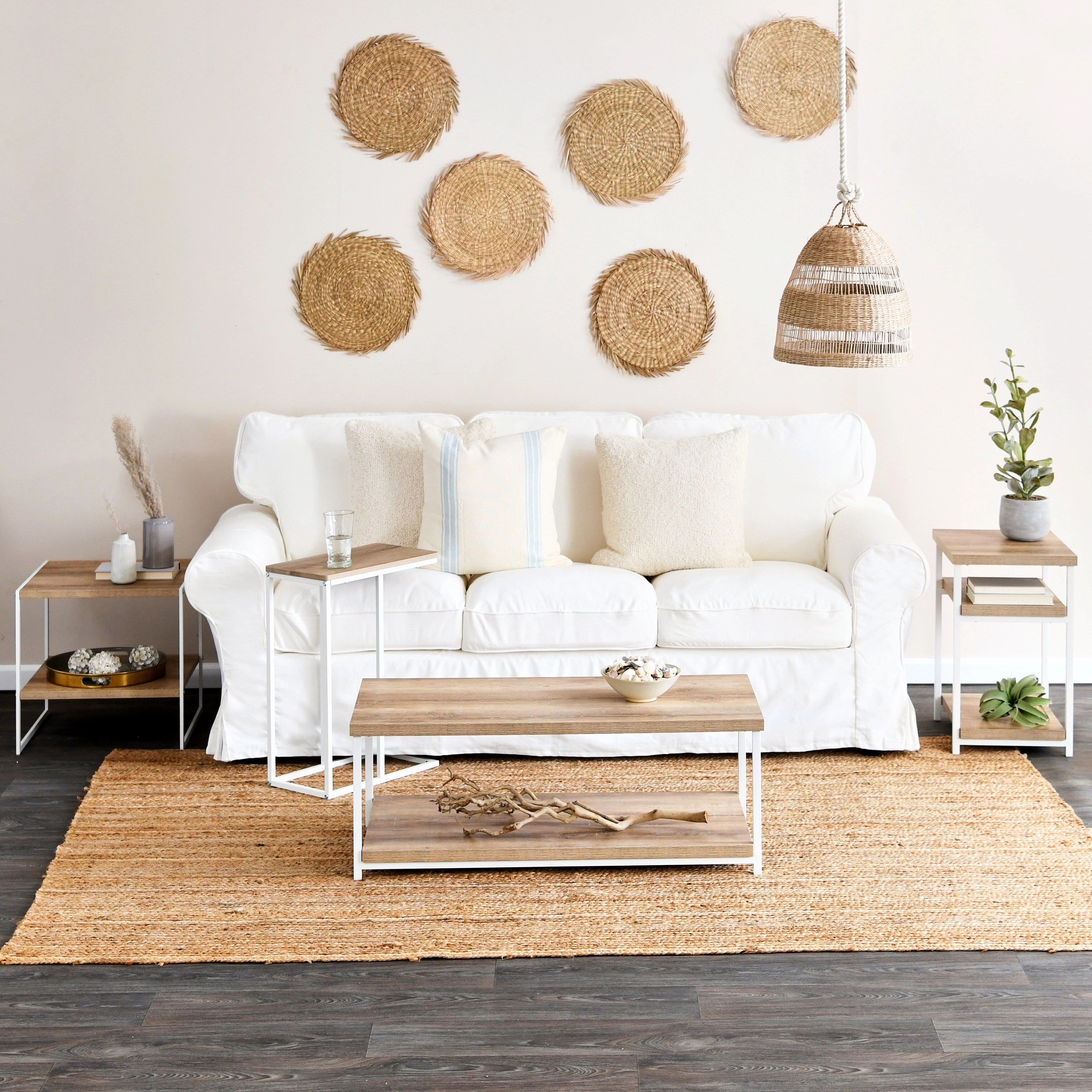 Household Essentials Square End Table