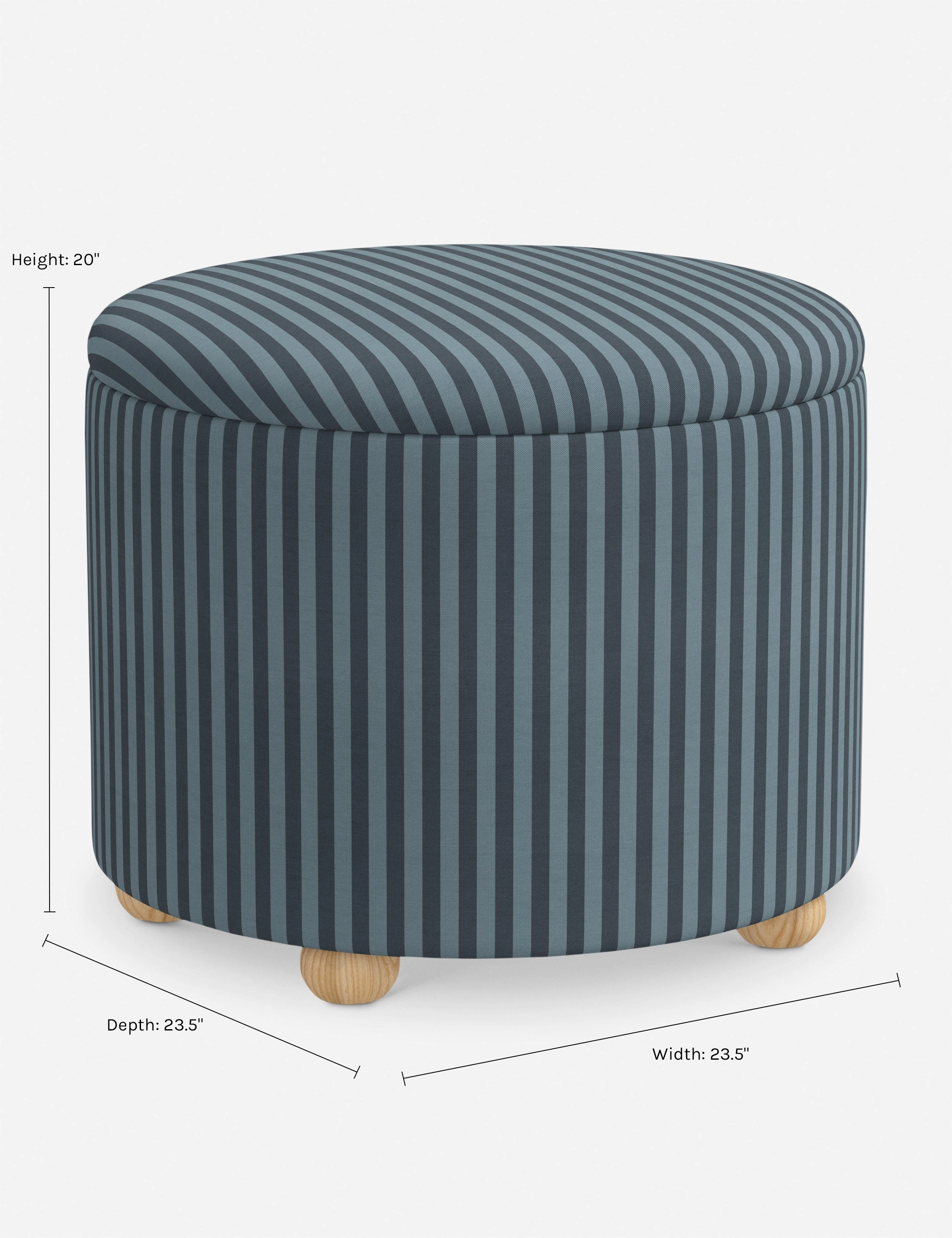 Kamila Storage Ottoman