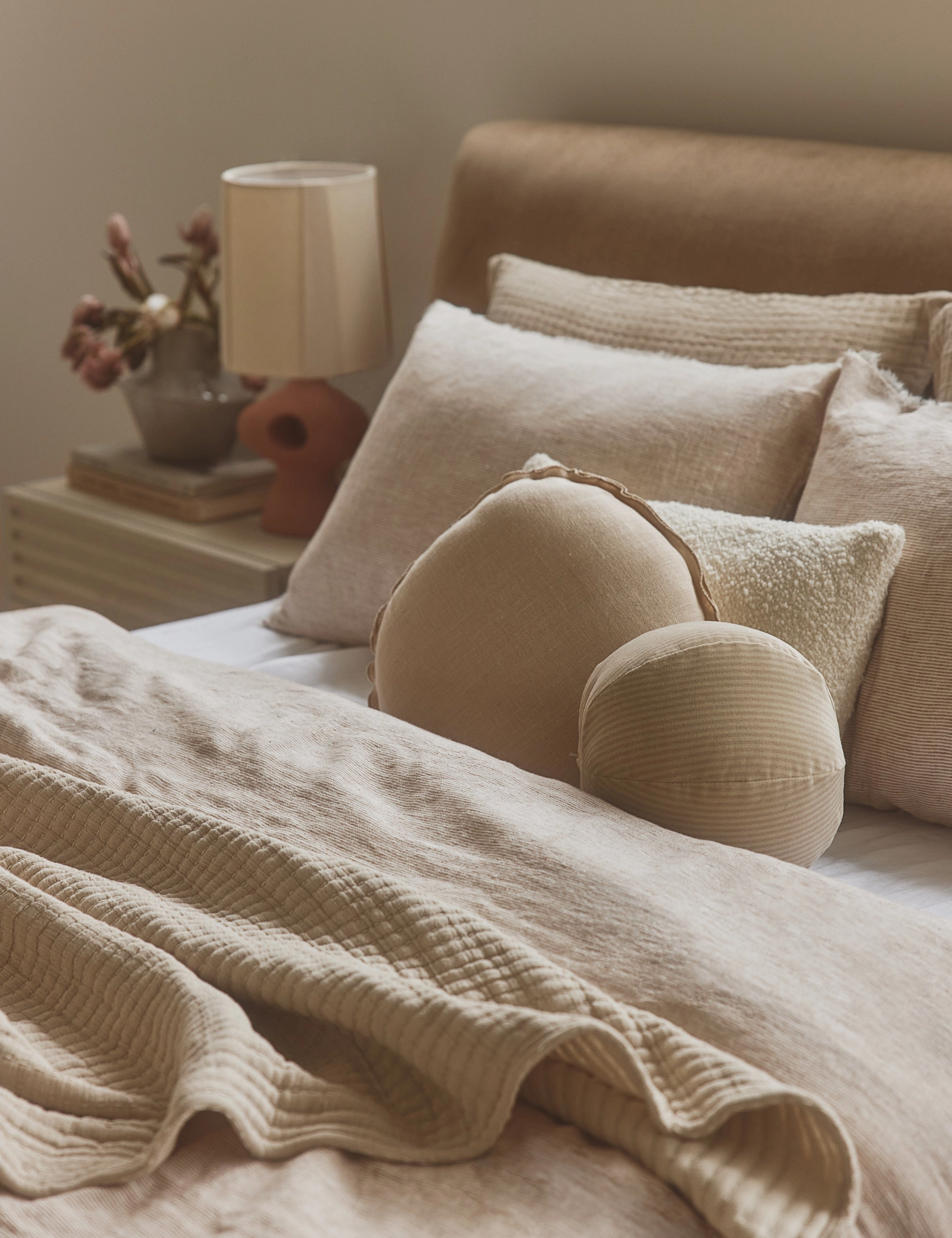 Logan Linen Duvet by Pom Pom at Home
