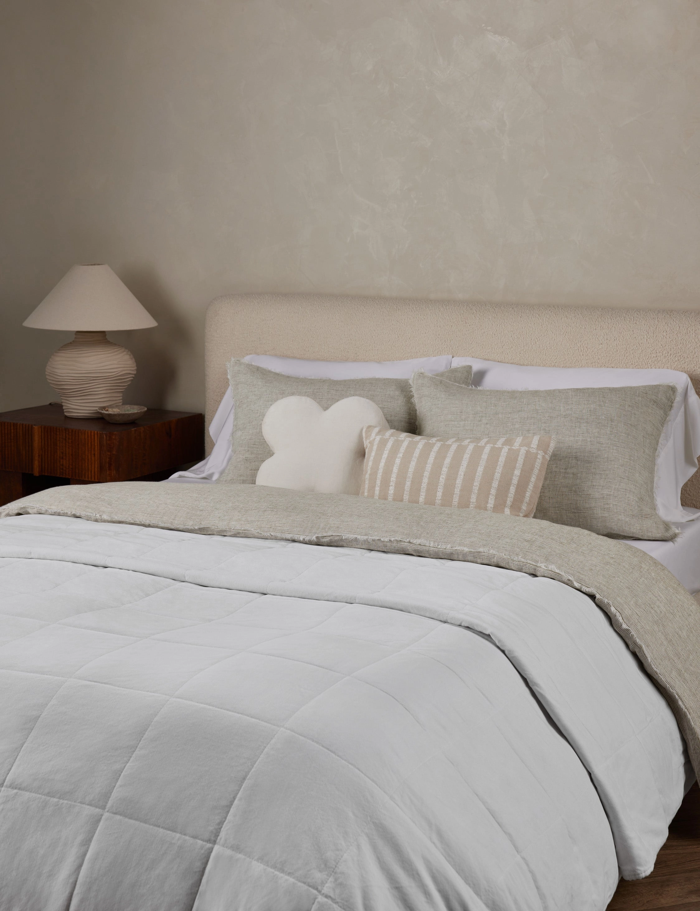 Logan Linen Duvet by Pom Pom at Home