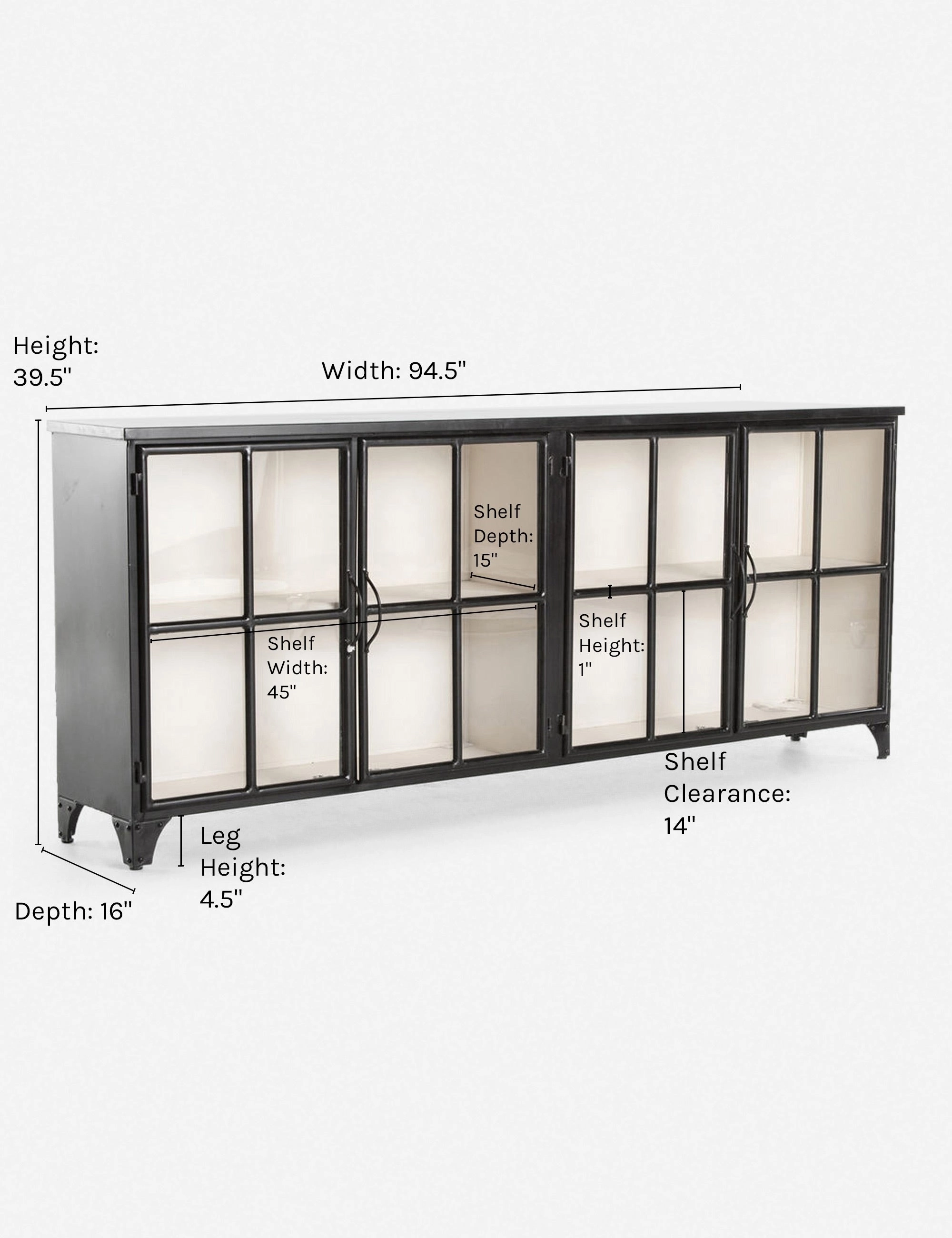 Marjorie Curio Sideboard