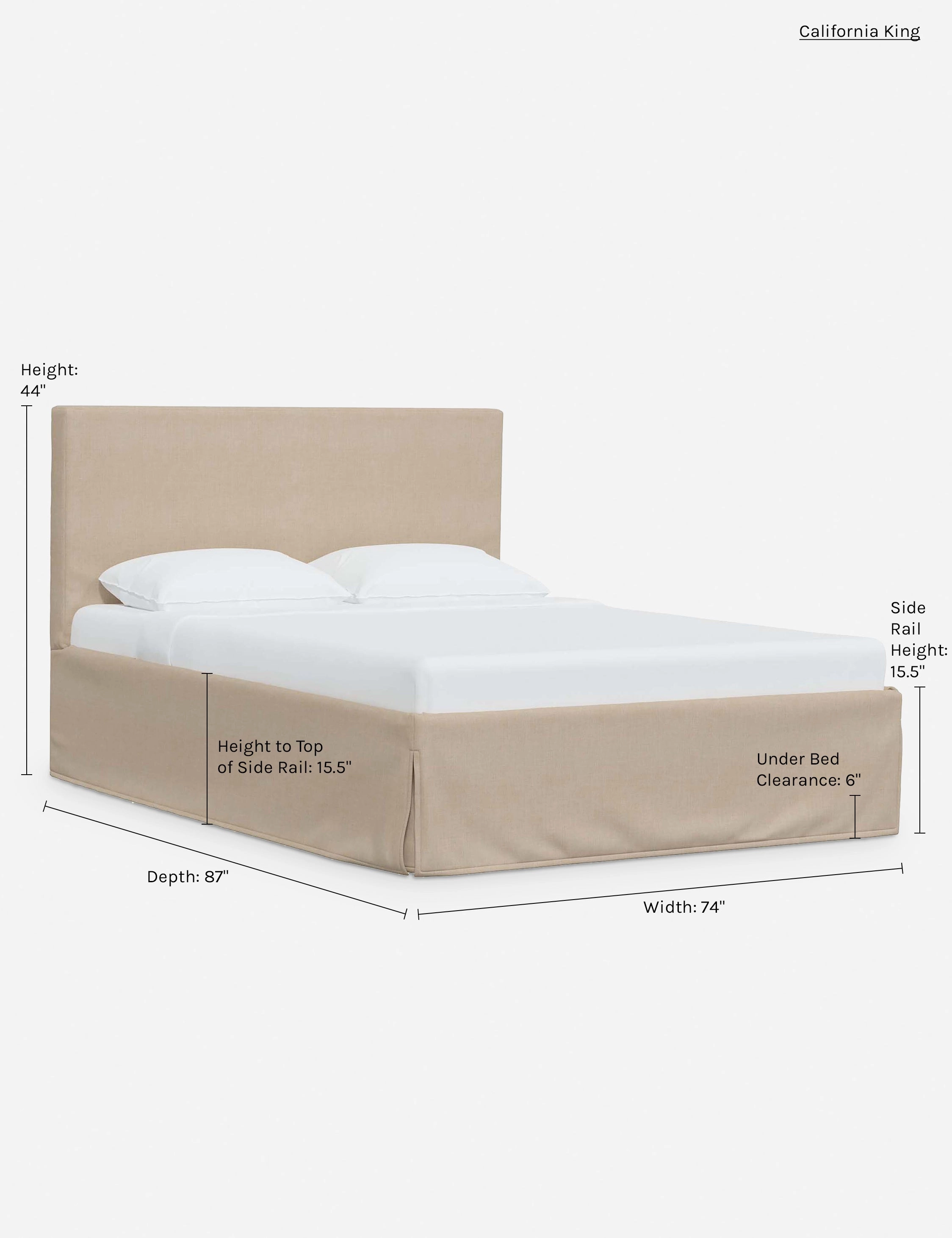 Maura Slipcover Bed