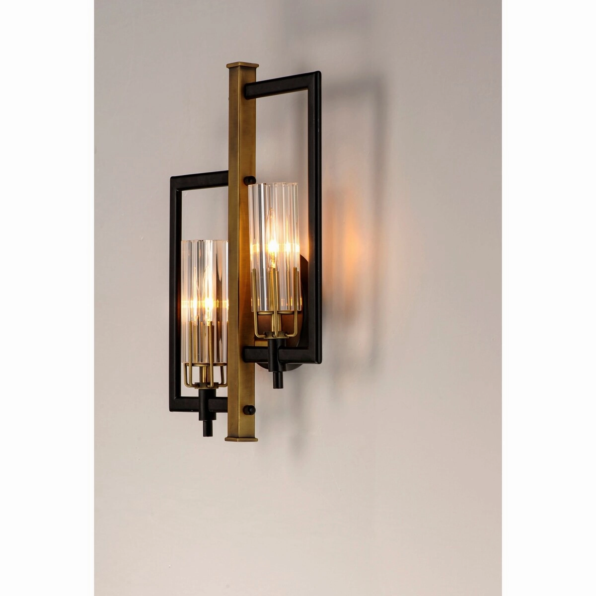 Maxim Flambeau 2 Light 18 Tall Wall Sconce