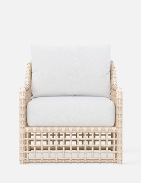 Mendoza Indoor / Outdoor High Back Accent Chair