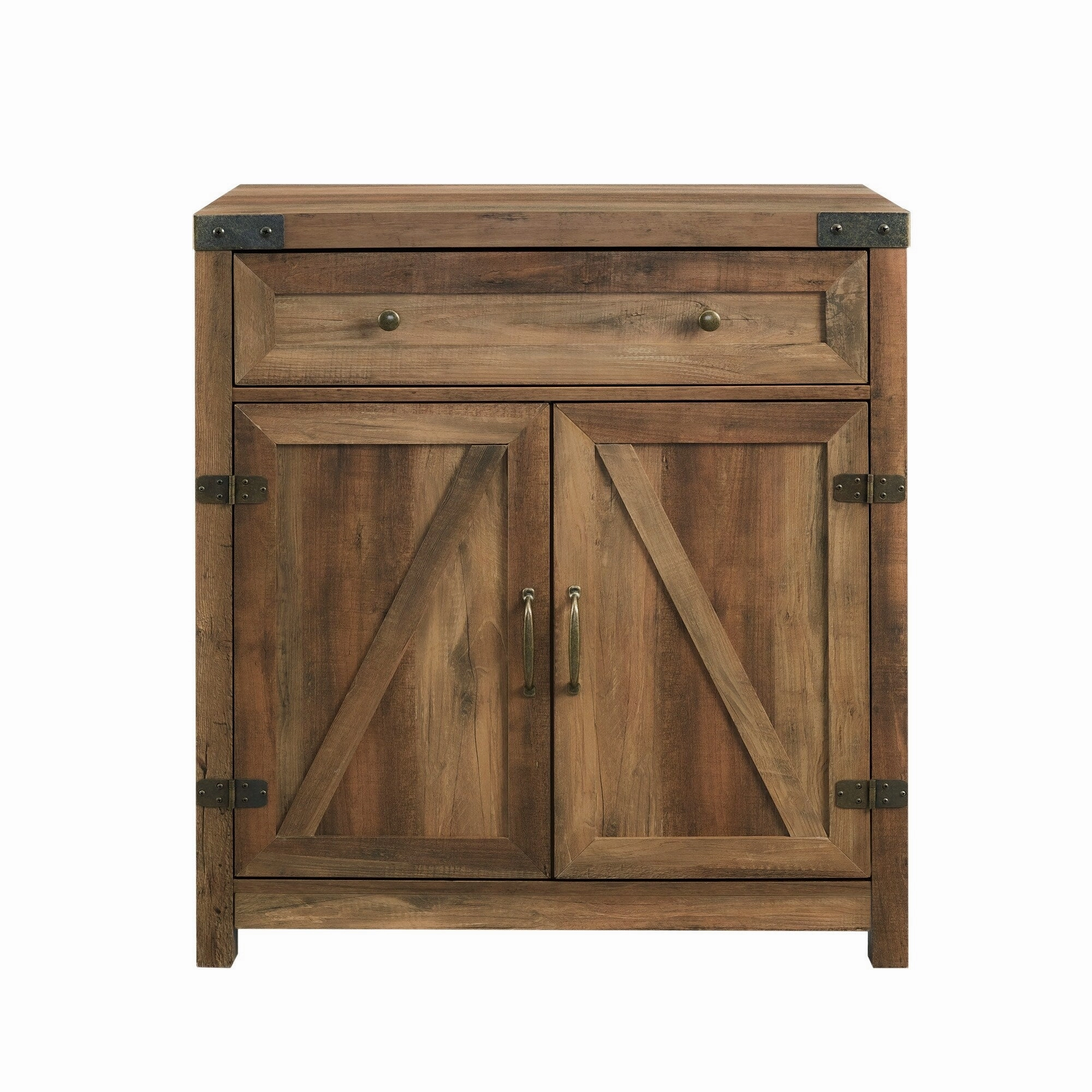 Middlebrook 30-inch Rustic Barn Door Accent Cabinet