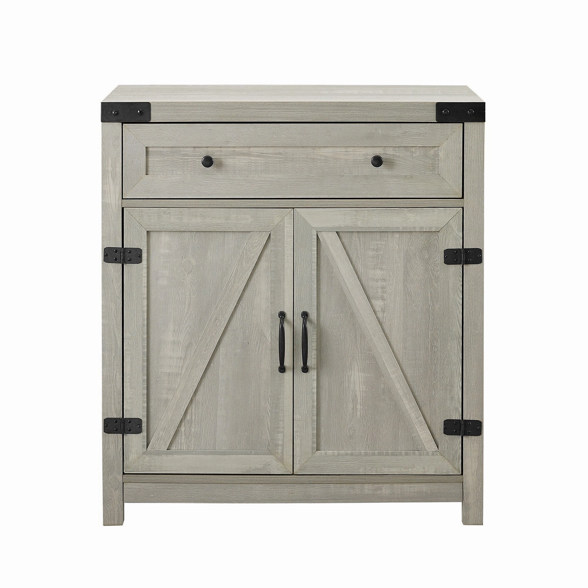 Middlebrook 30-inch Rustic Barn Door Accent Cabinet
