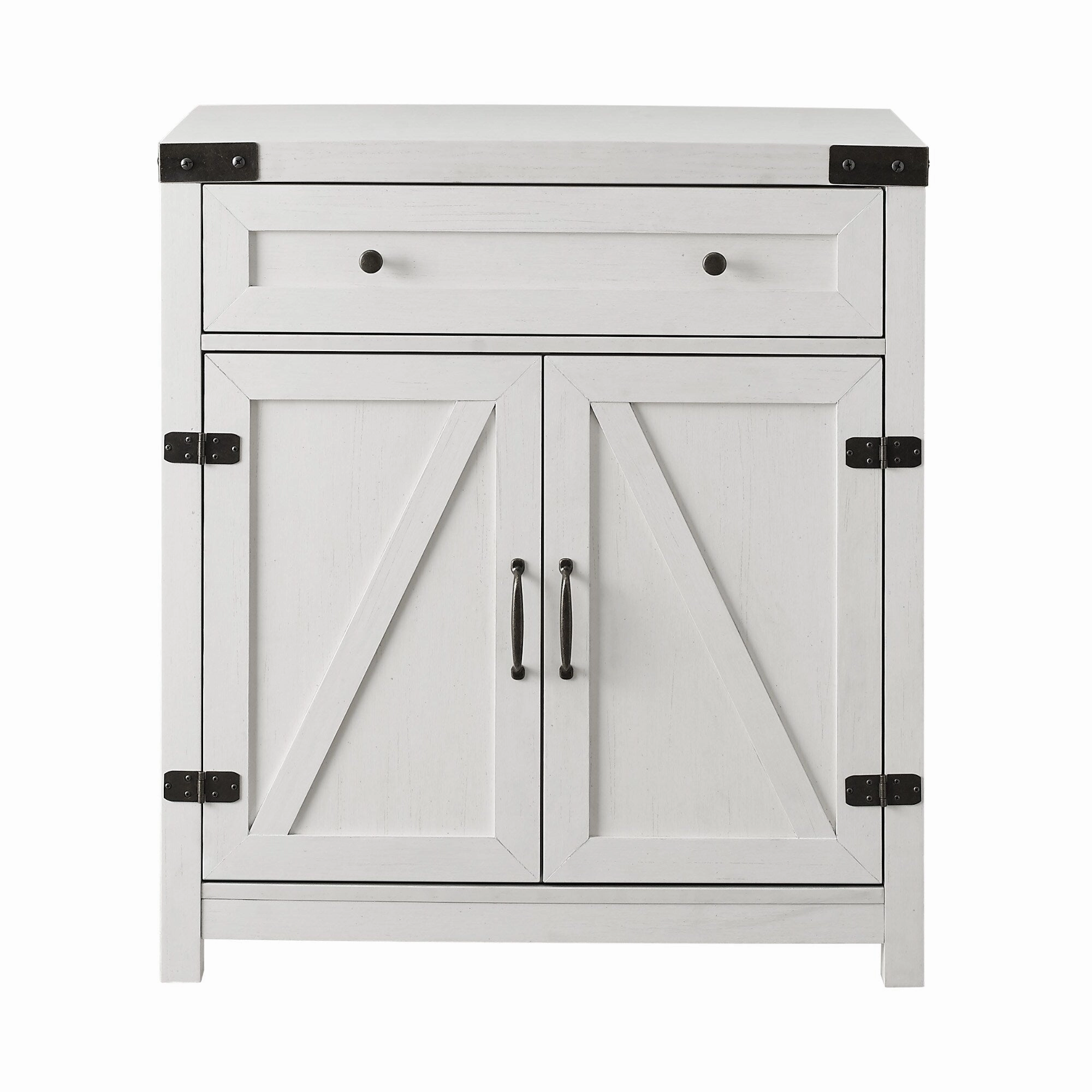 Middlebrook 30-inch Rustic Barn Door Accent Cabinet