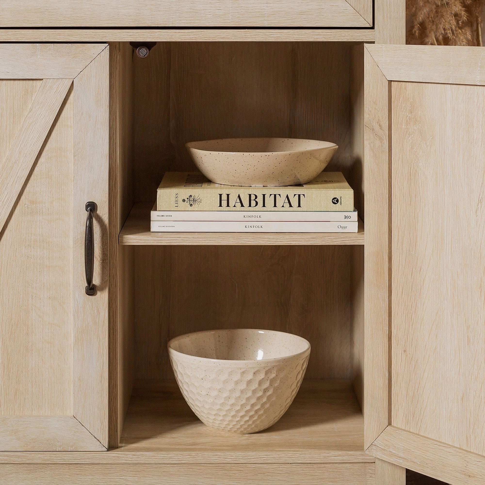 Middlebrook 30-inch Rustic Barn Door Accent Cabinet