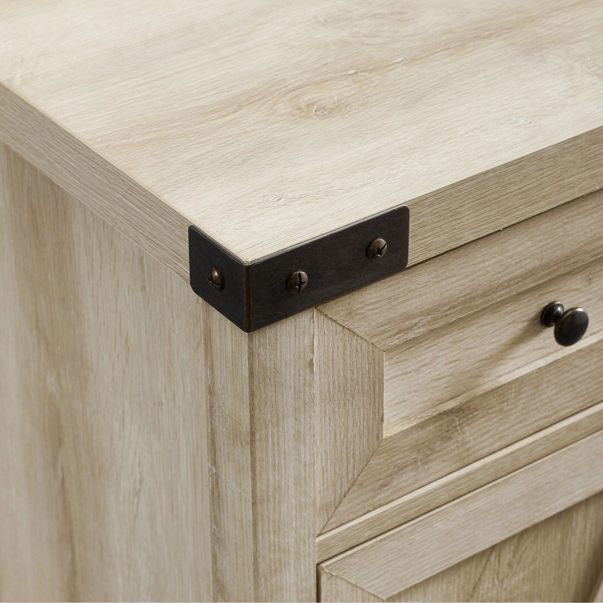 Middlebrook 30-inch Rustic Barn Door Accent Cabinet