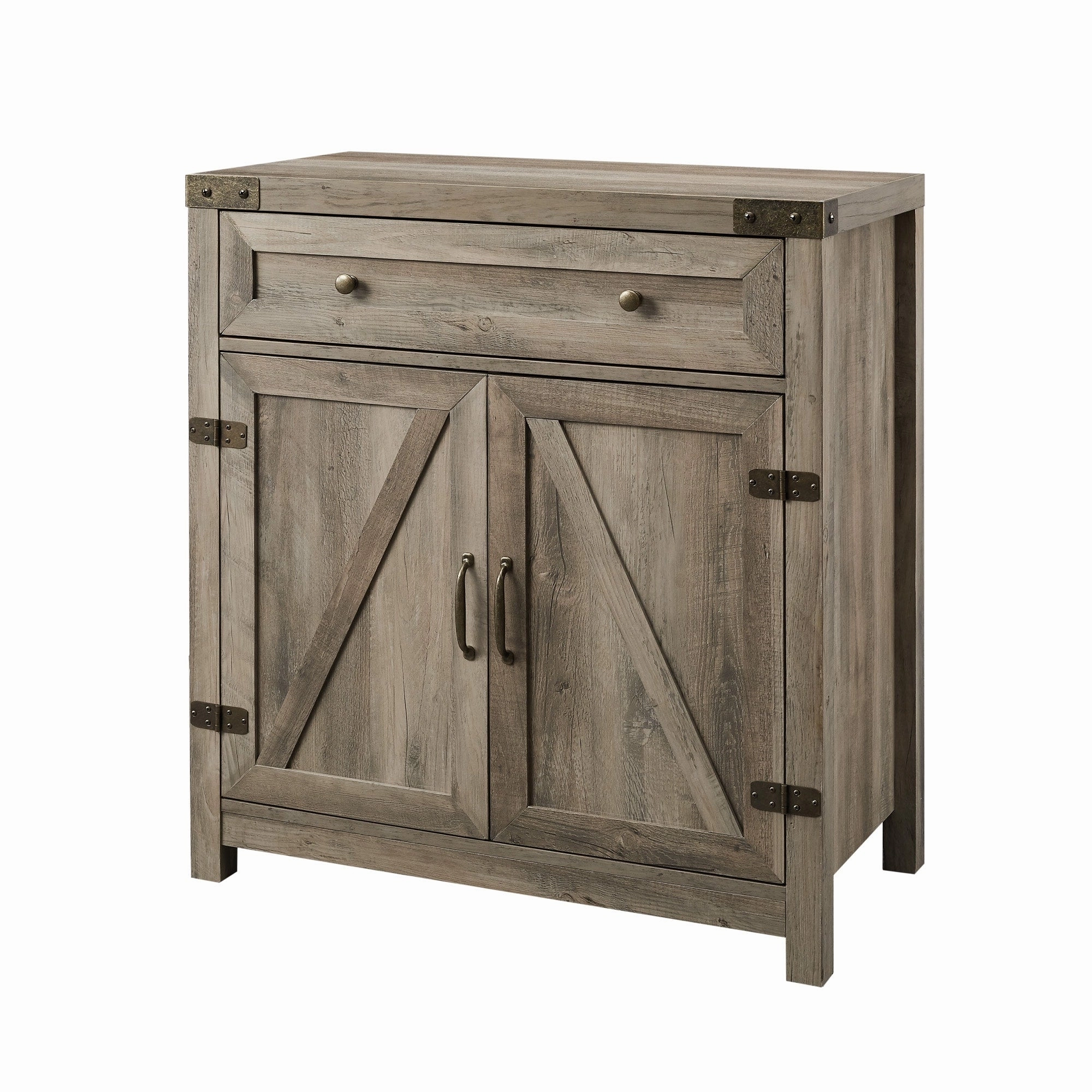 Middlebrook 30-inch Rustic Barn Door Accent Cabinet