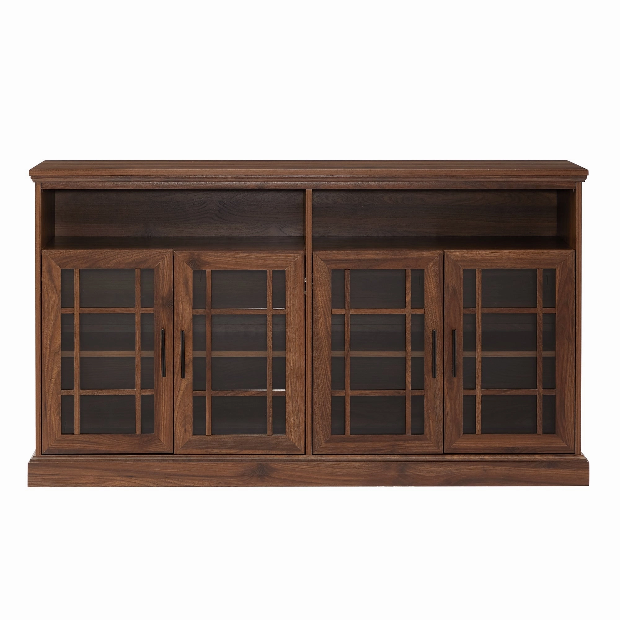 Middlebrook 58-inch Framed Glass 4-Door TV Stand