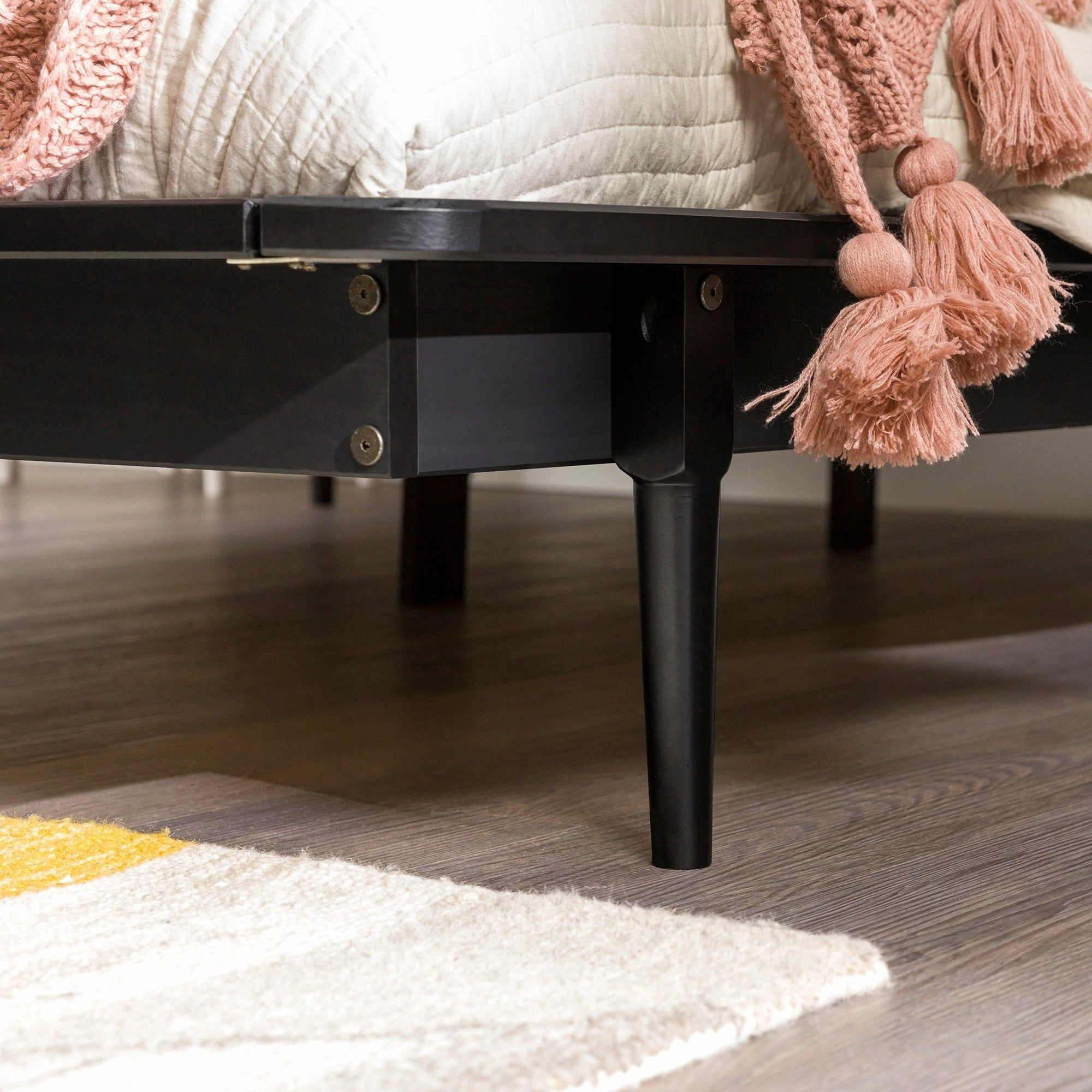 Middlebrook Blaney Solid Wood Spindle Platform Bed