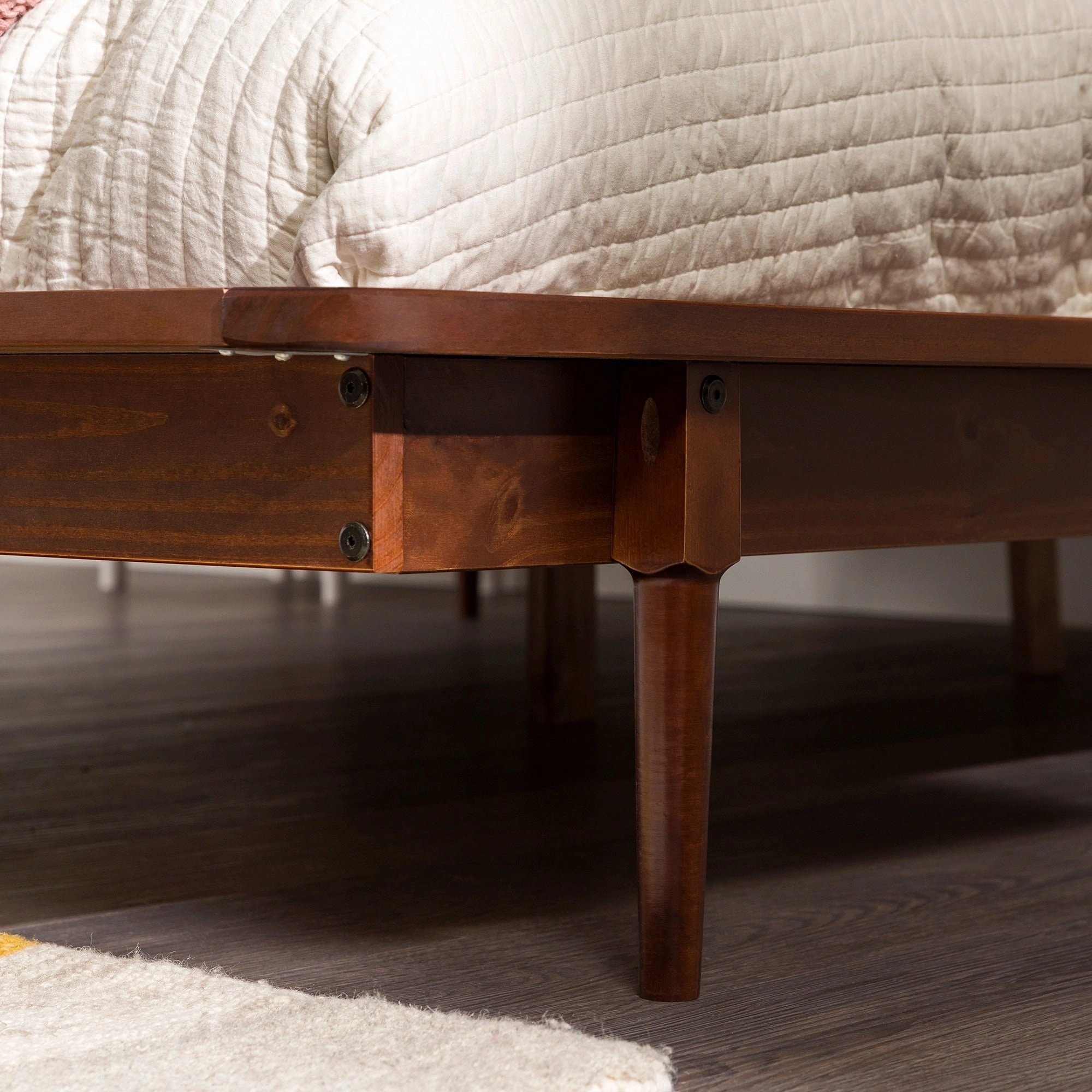 Middlebrook Blaney Solid Wood Spindle Platform Bed