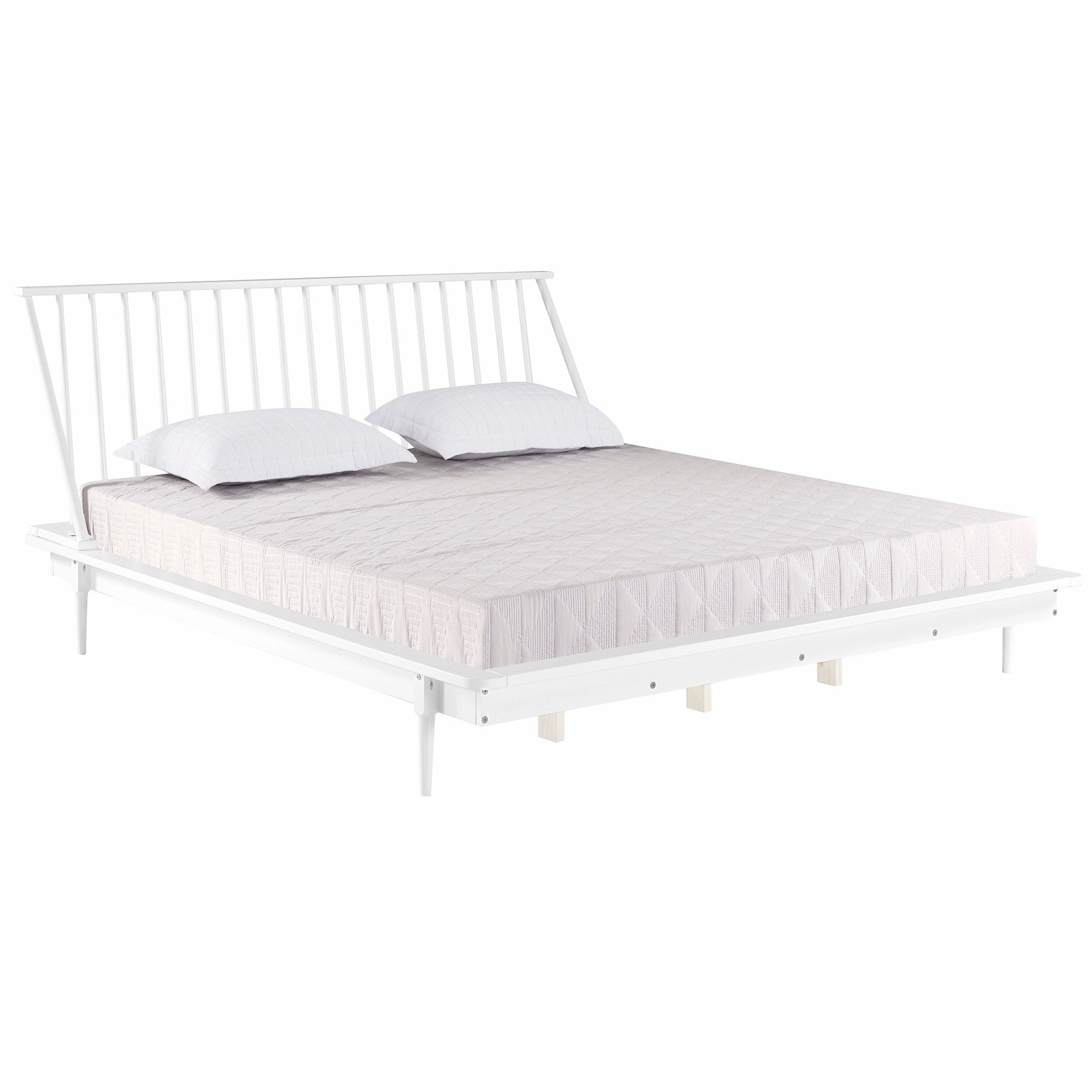 Middlebrook Blaney Solid Wood Spindle Platform Bed