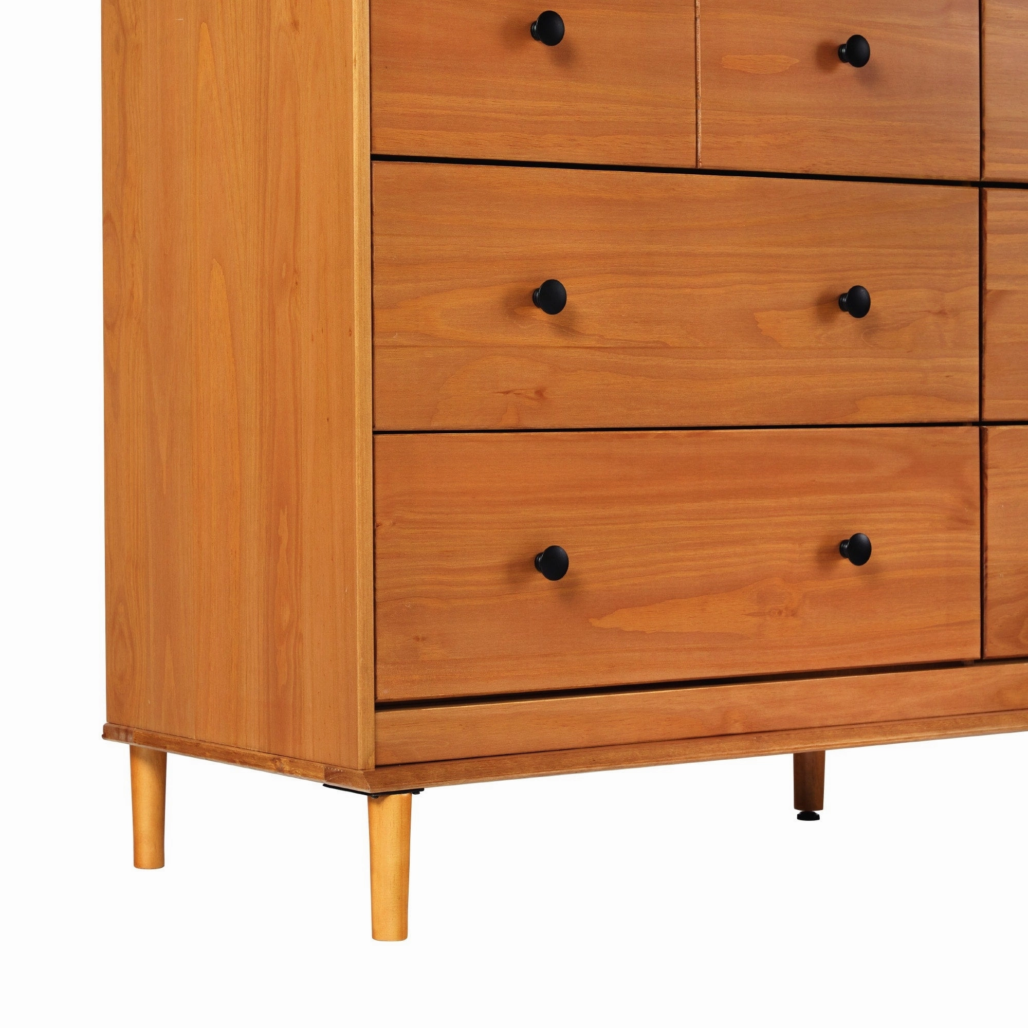 Middlebrook Bullrushes 6-Drawer Solid Wood Dresser