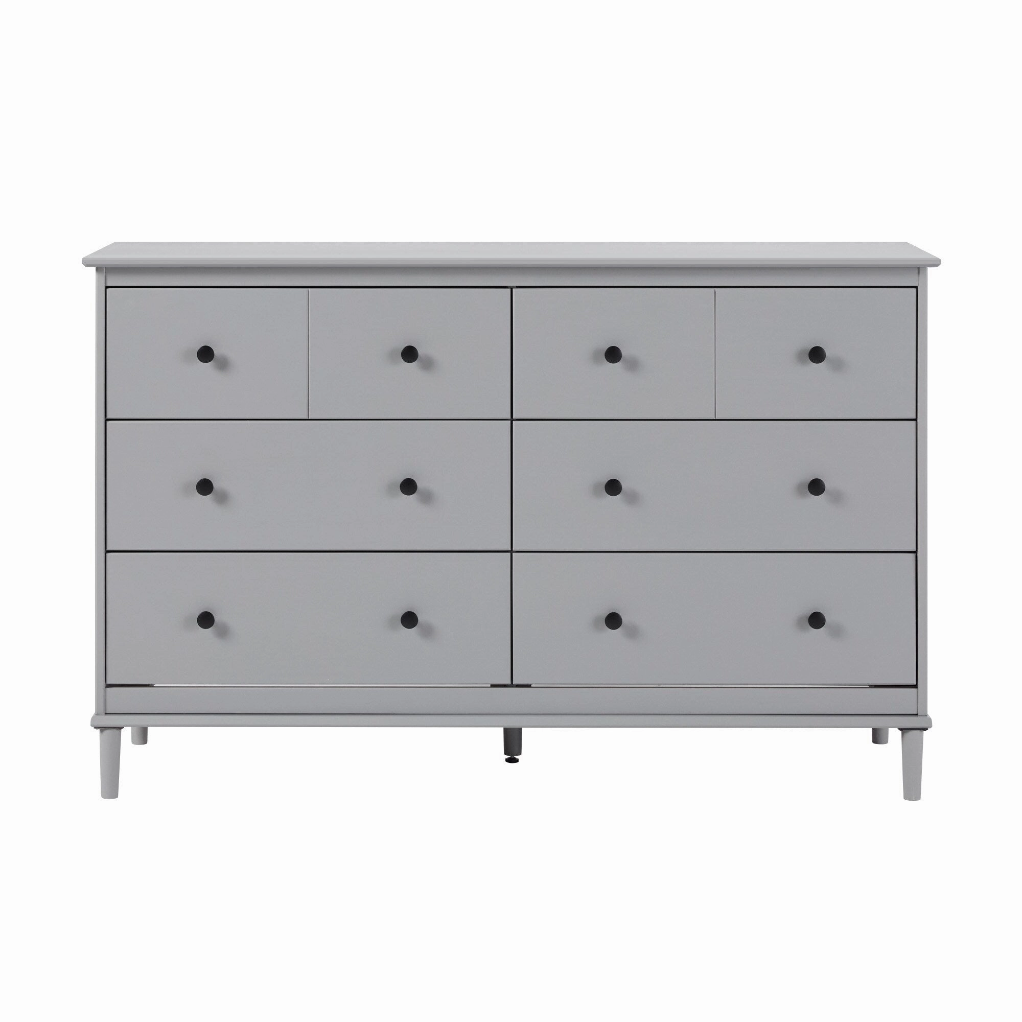 Middlebrook Bullrushes 6-Drawer Solid Wood Dresser