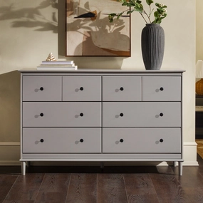 Middlebrook Bullrushes 6-Drawer Solid Wood Dresser