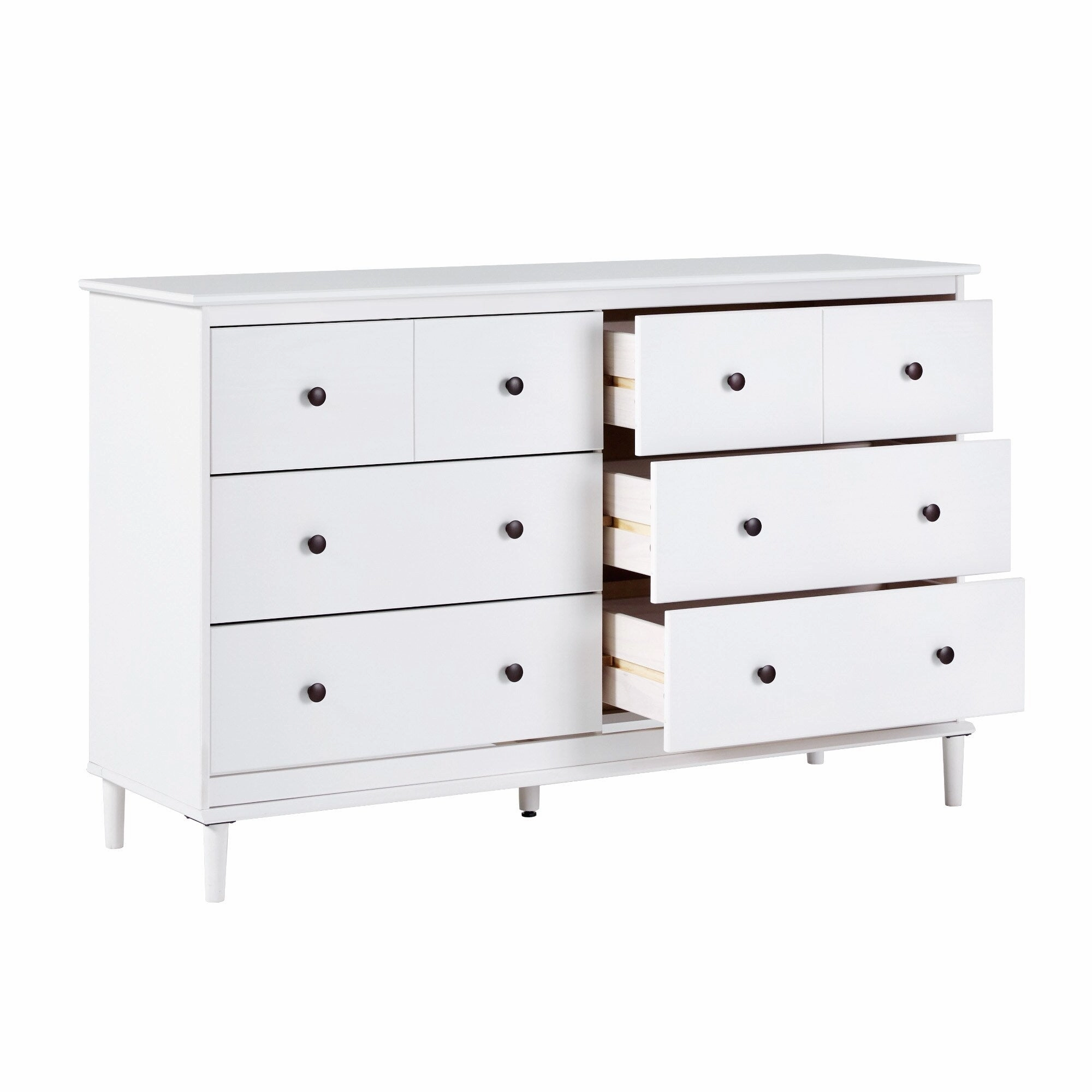 Middlebrook Bullrushes 6-Drawer Solid Wood Dresser