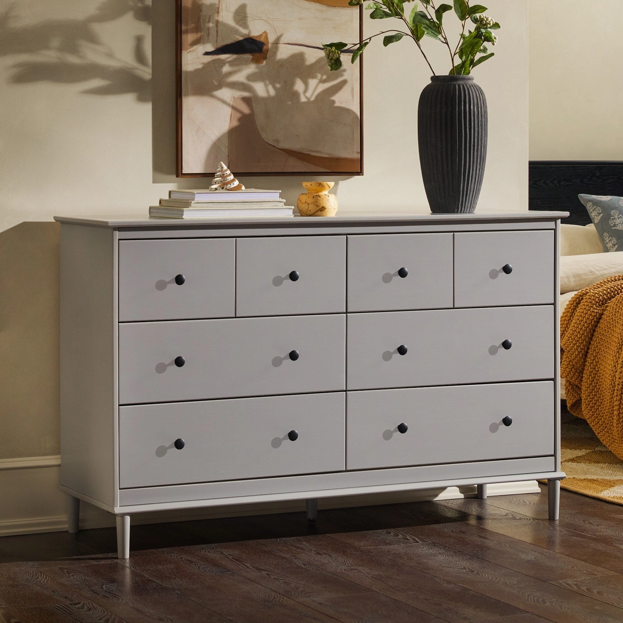 Middlebrook Bullrushes 6-Drawer Solid Wood Dresser