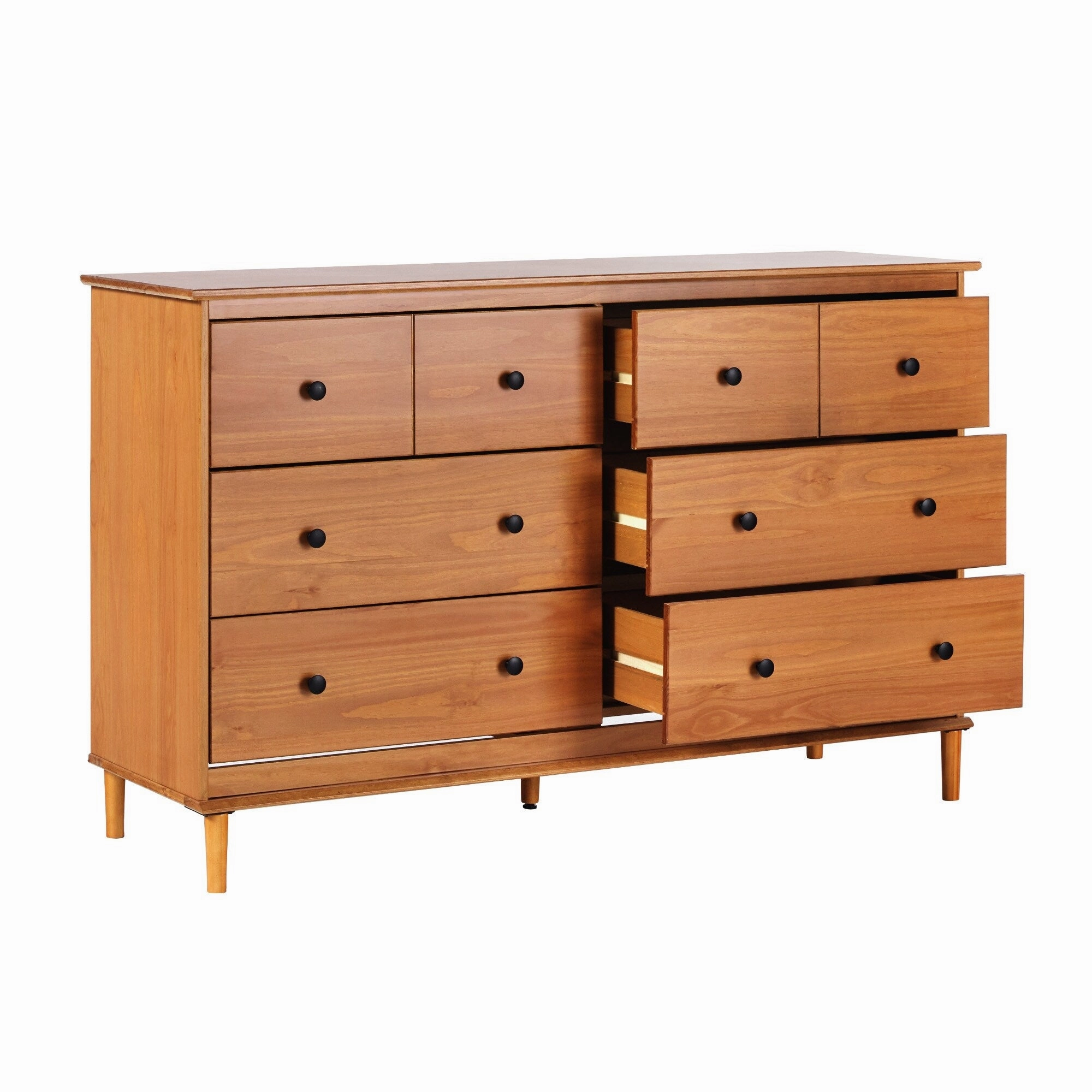 Middlebrook Bullrushes 6-Drawer Solid Wood Dresser