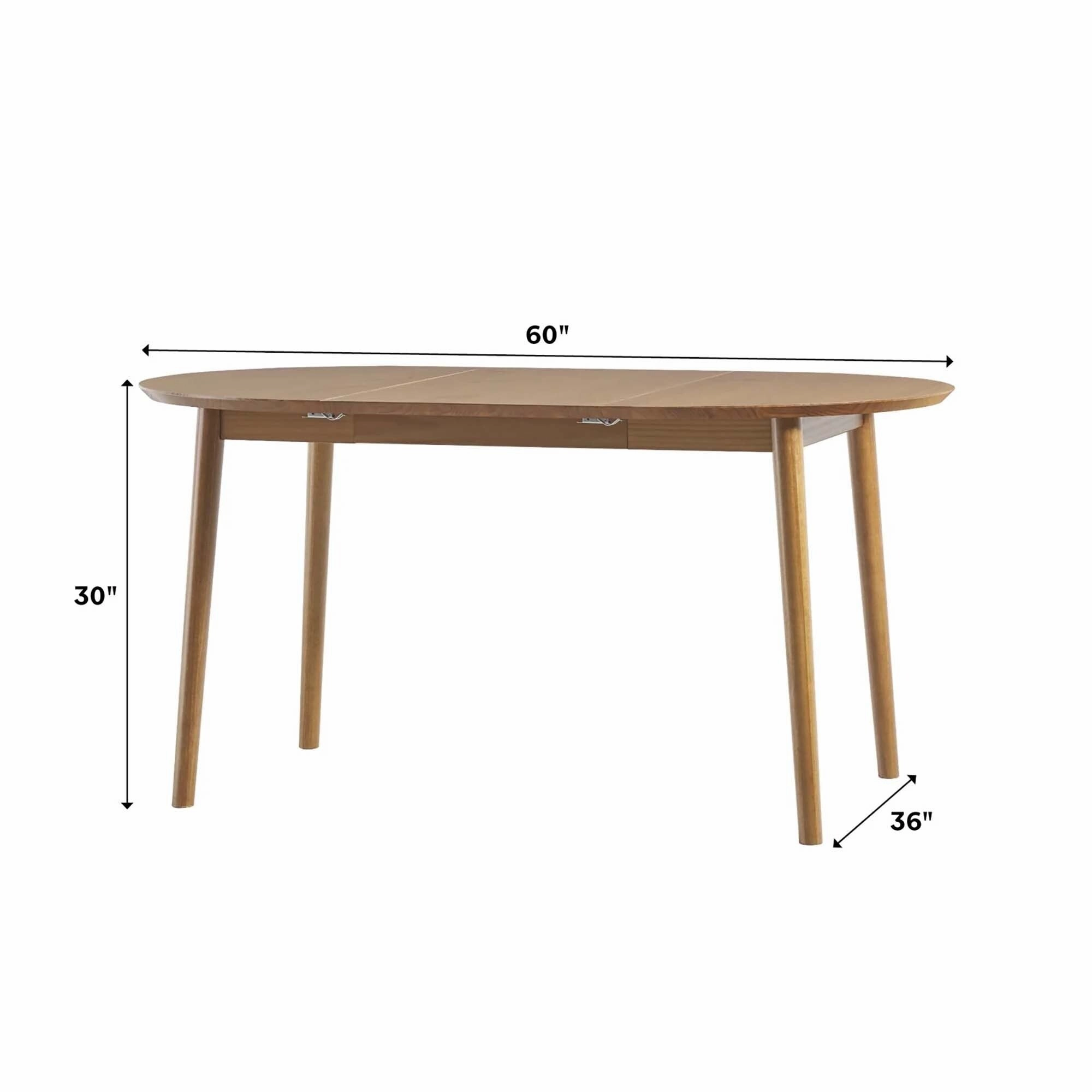 Middlebrook Designs Damsel Solid Wood Oval Extension Dining Table
