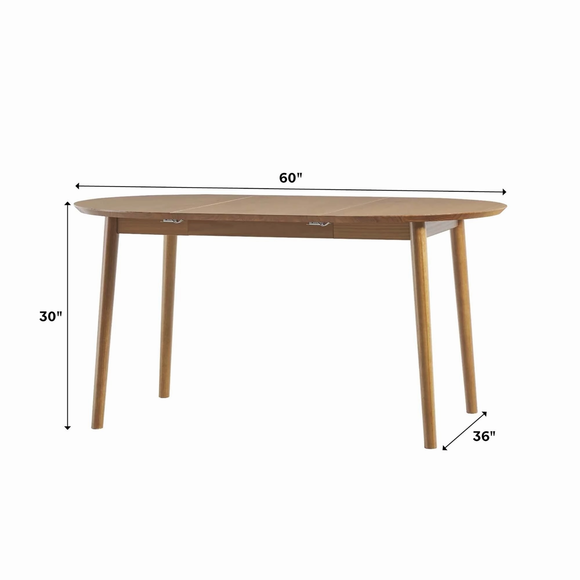 Middlebrook Designs Damsel Solid Wood Oval Extension Dining Table