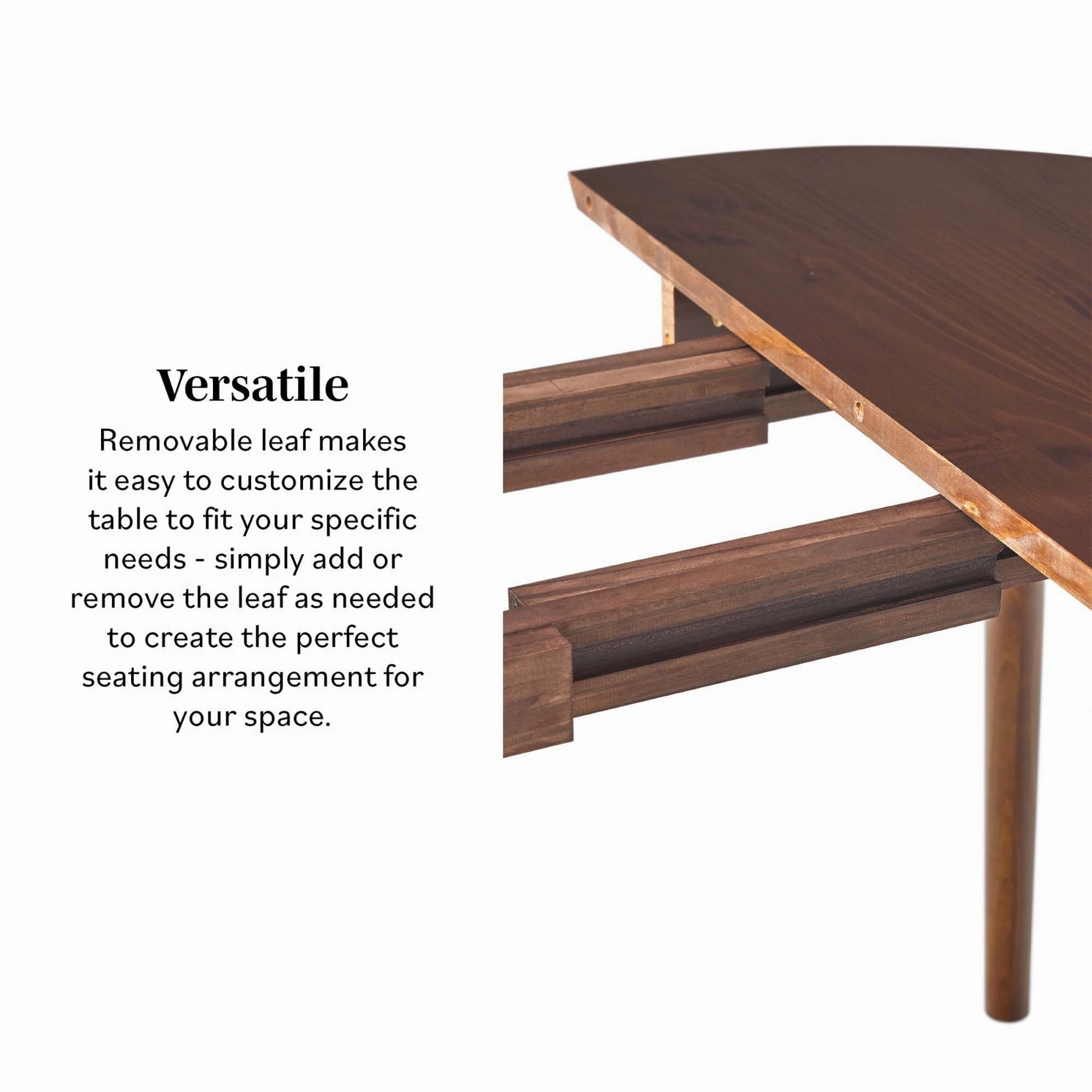 Middlebrook Designs Damsel Solid Wood Oval Extension Dining Table