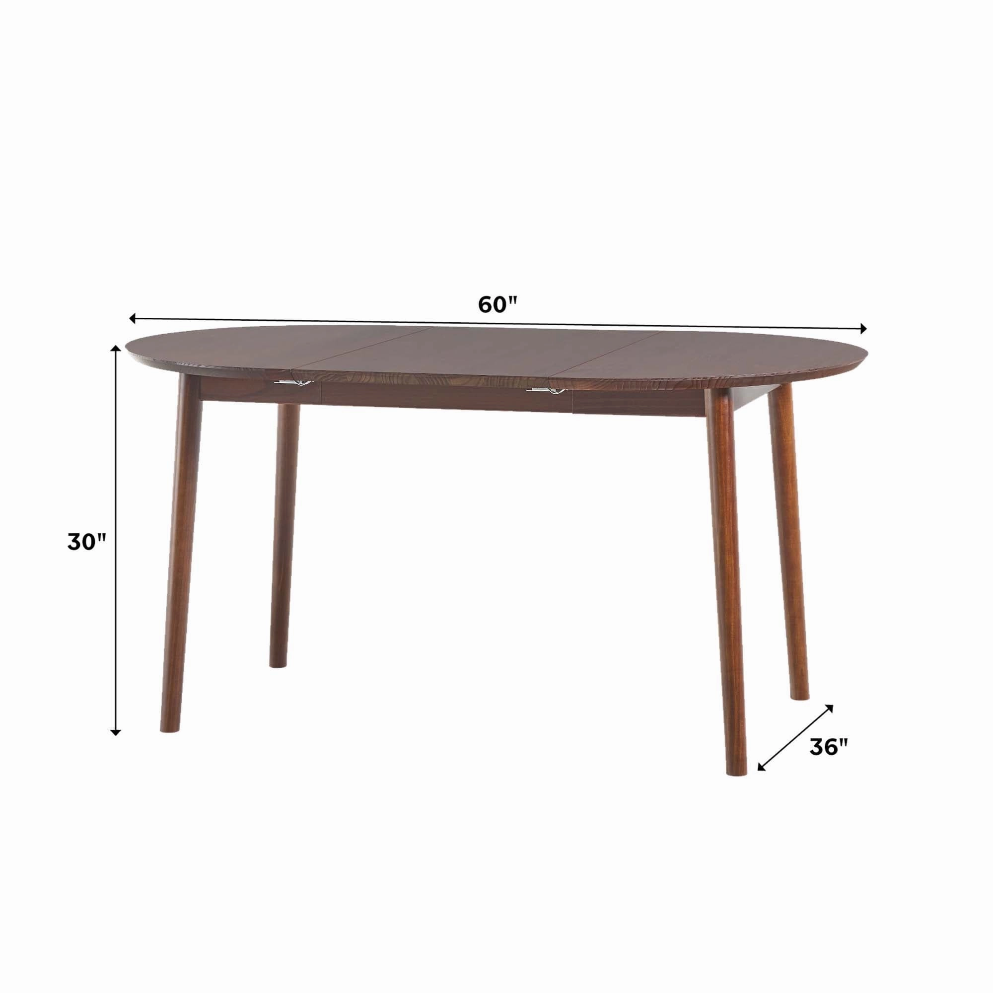 Middlebrook Designs Damsel Solid Wood Oval Extension Dining Table