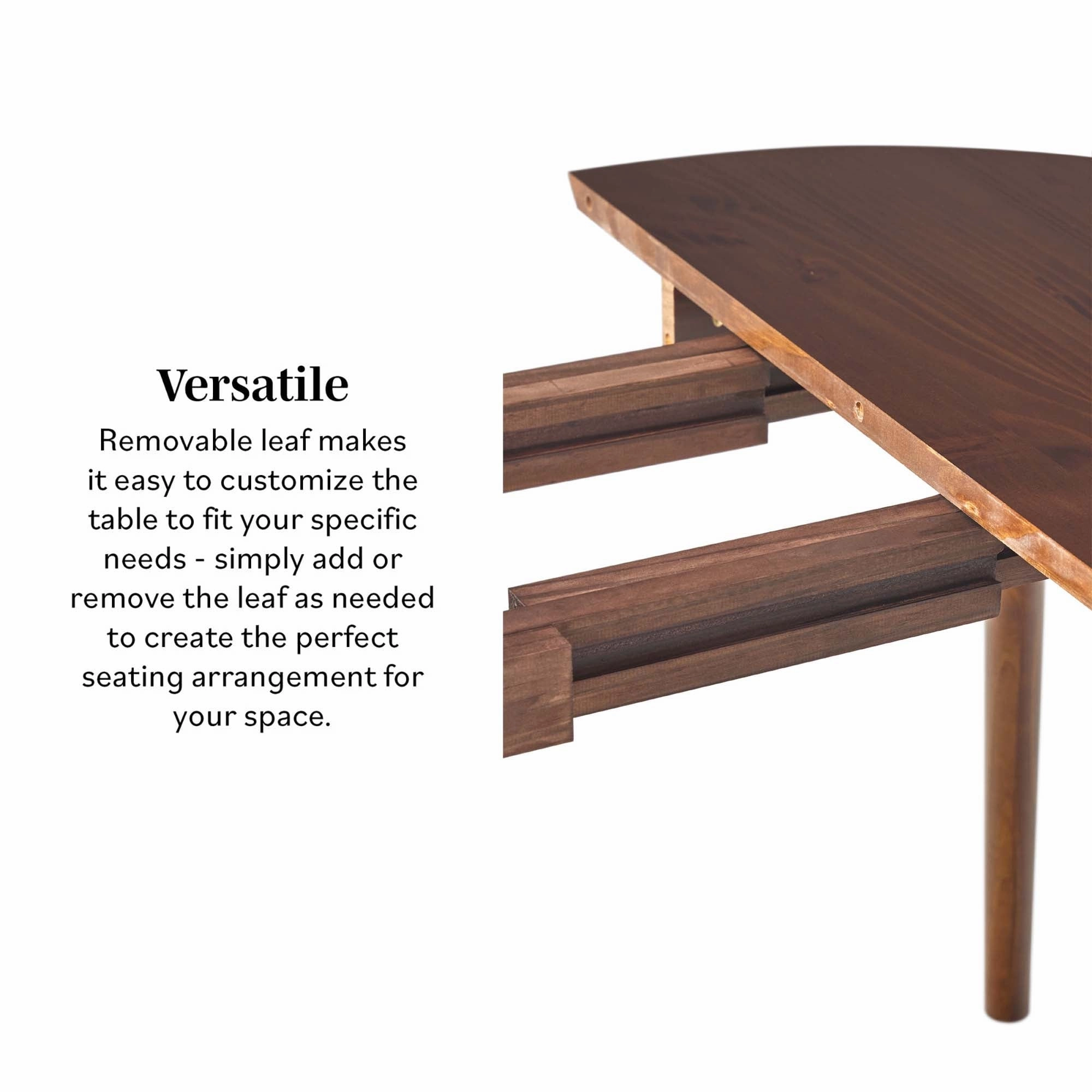 Middlebrook Designs Damsel Solid Wood Oval Extension Dining Table