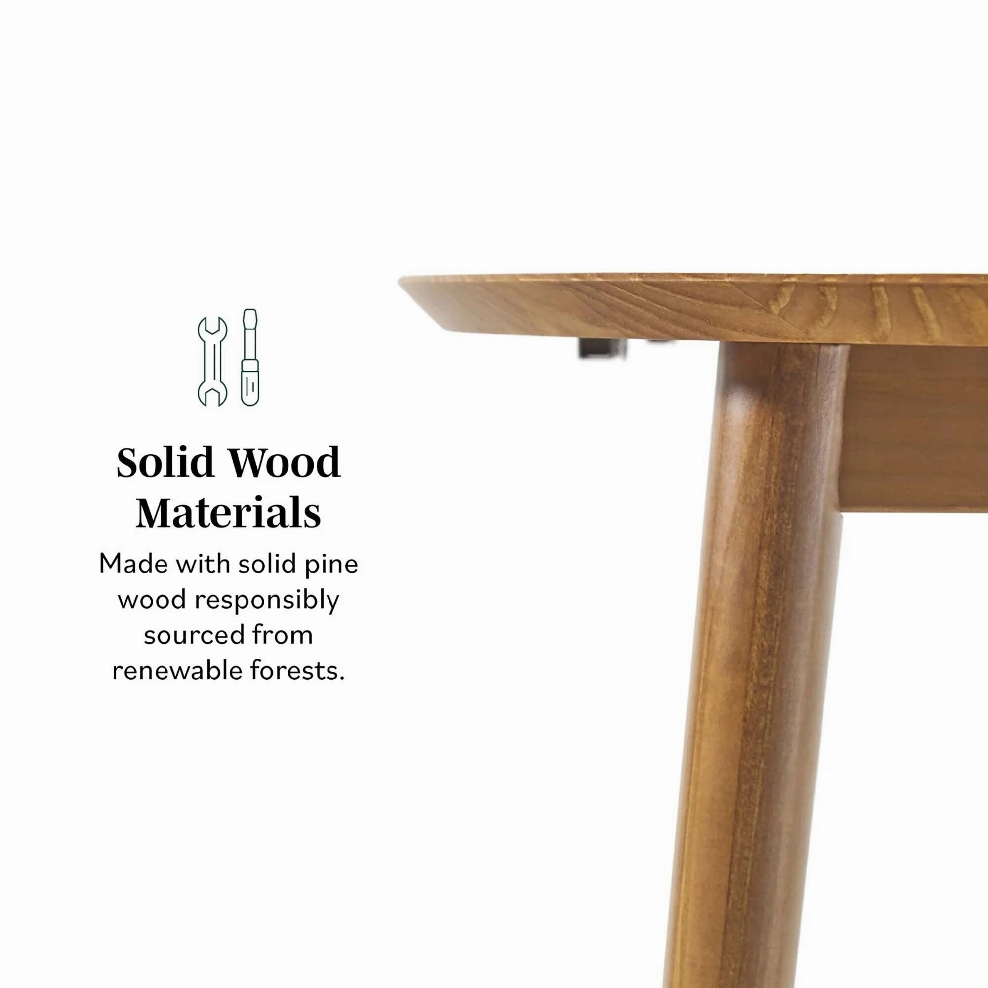Middlebrook Designs Damsel Solid Wood Oval Extension Dining Table