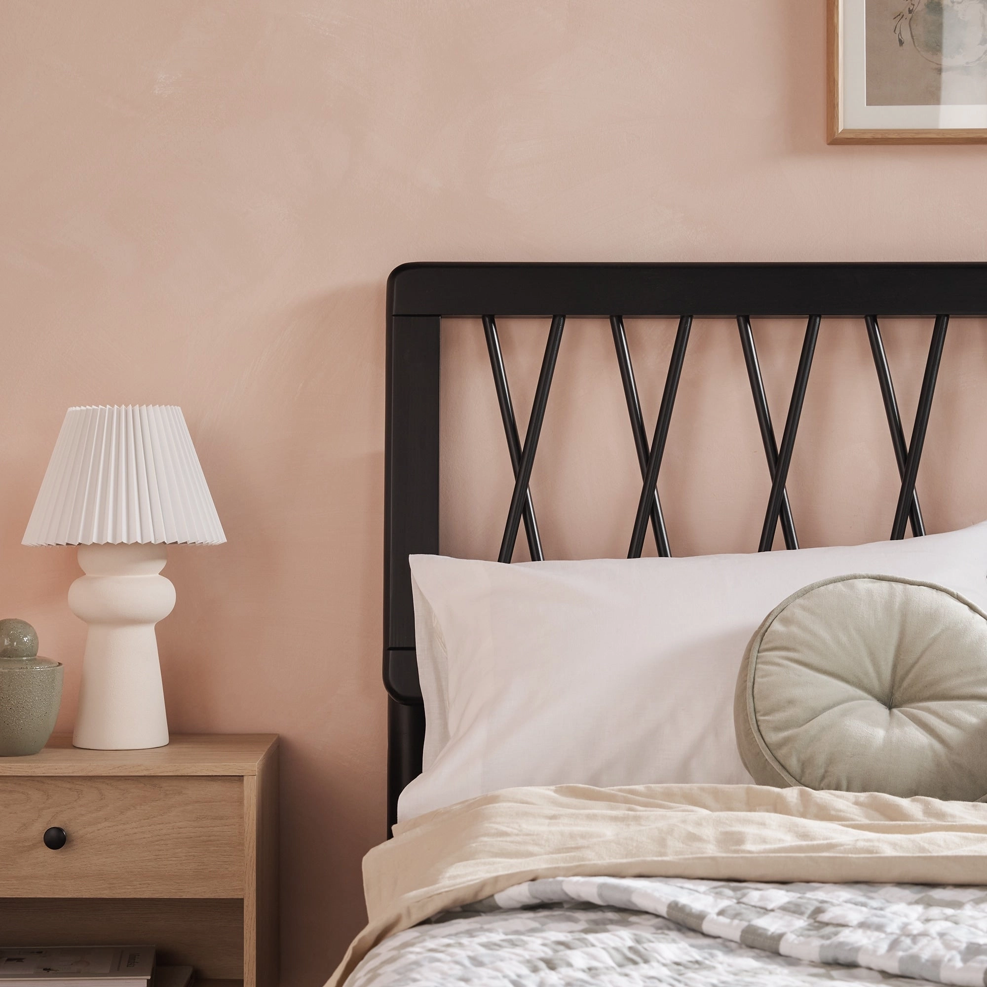 Middlebrook Designs X Spindle Solid Wood Full Bed