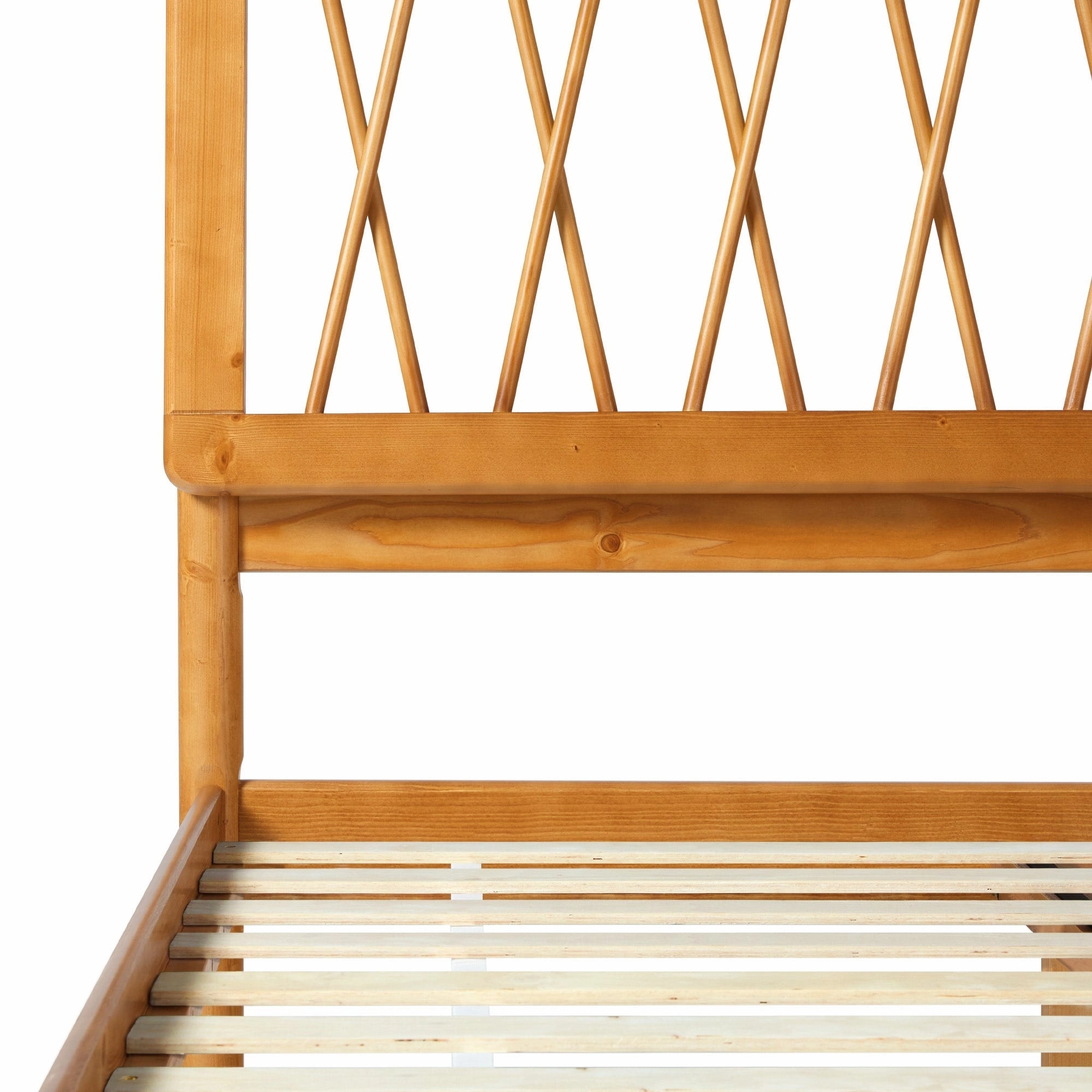 Middlebrook Designs X Spindle Solid Wood Full Bed