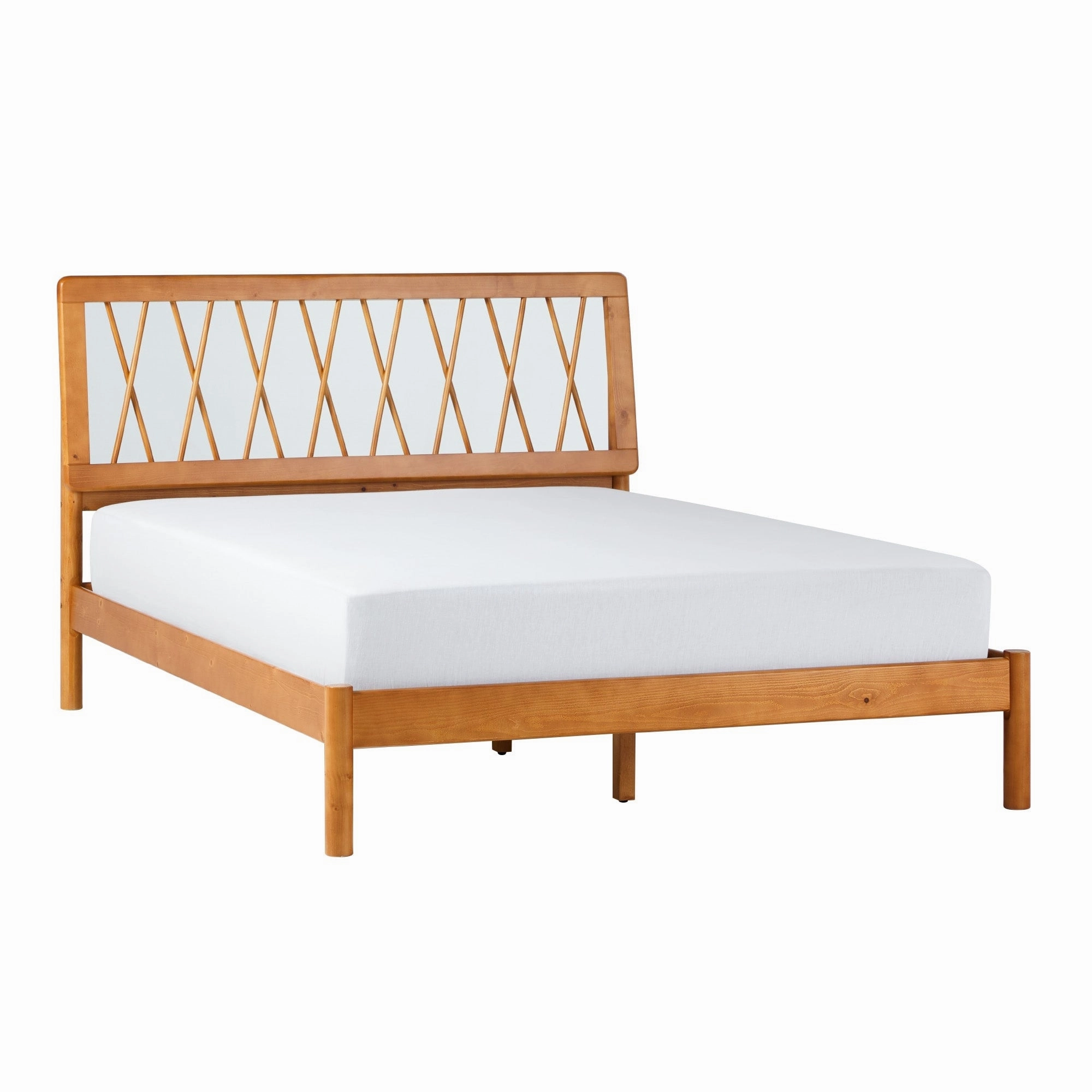 Middlebrook Designs X Spindle Solid Wood Queen Bed
