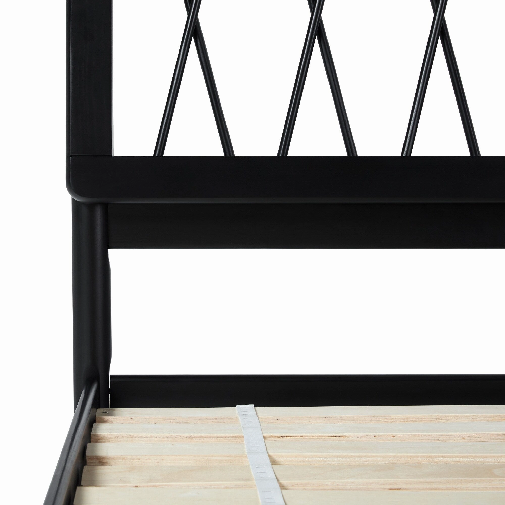 Middlebrook Designs X Spindle Solid Wood Queen Bed