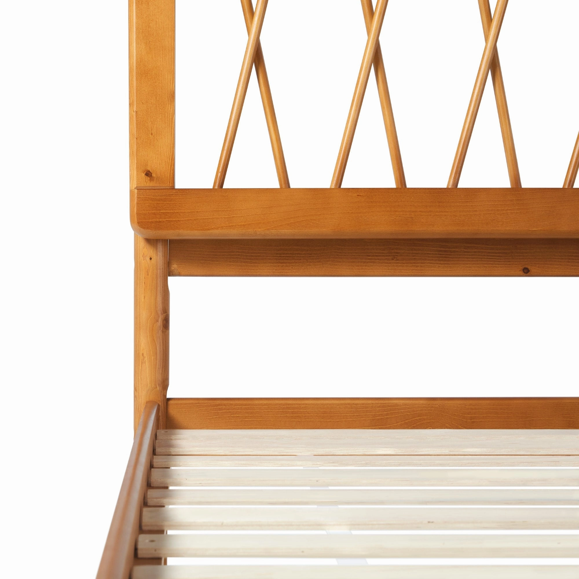 Middlebrook Designs X Spindle Solid Wood Queen Bed