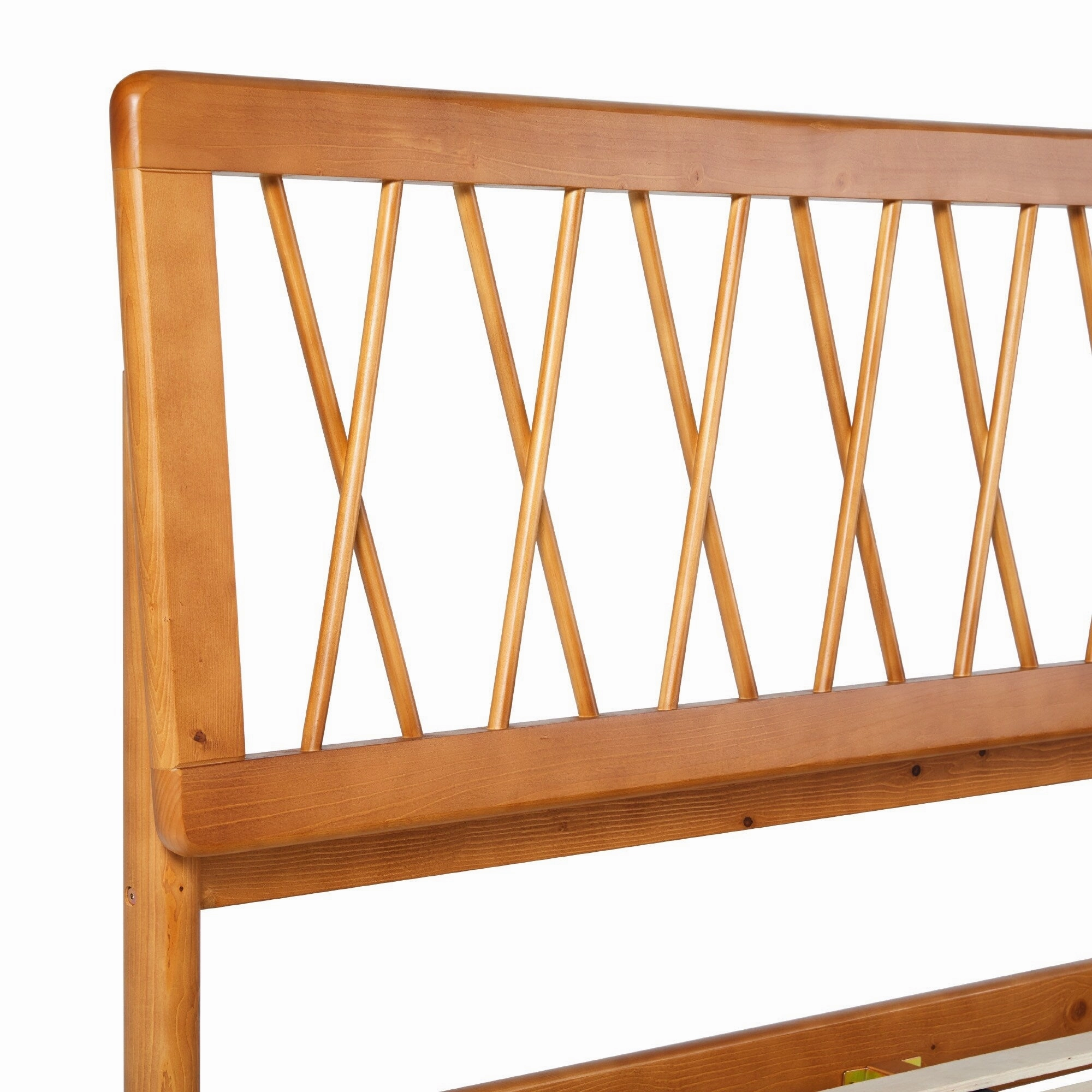 Middlebrook Designs X Spindle Solid Wood Queen Bed