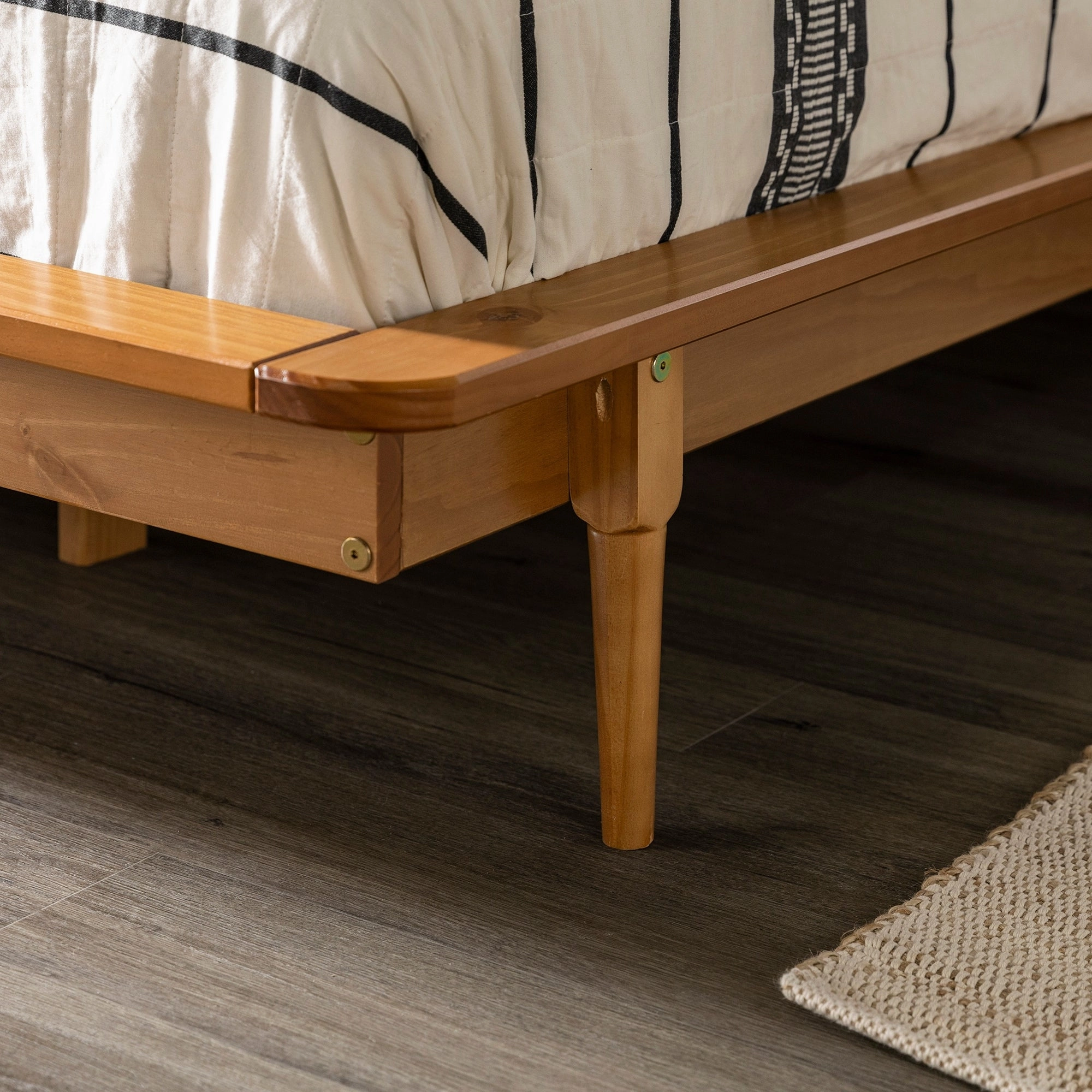 Middlebrook King-size Solid Wood Platform Bed