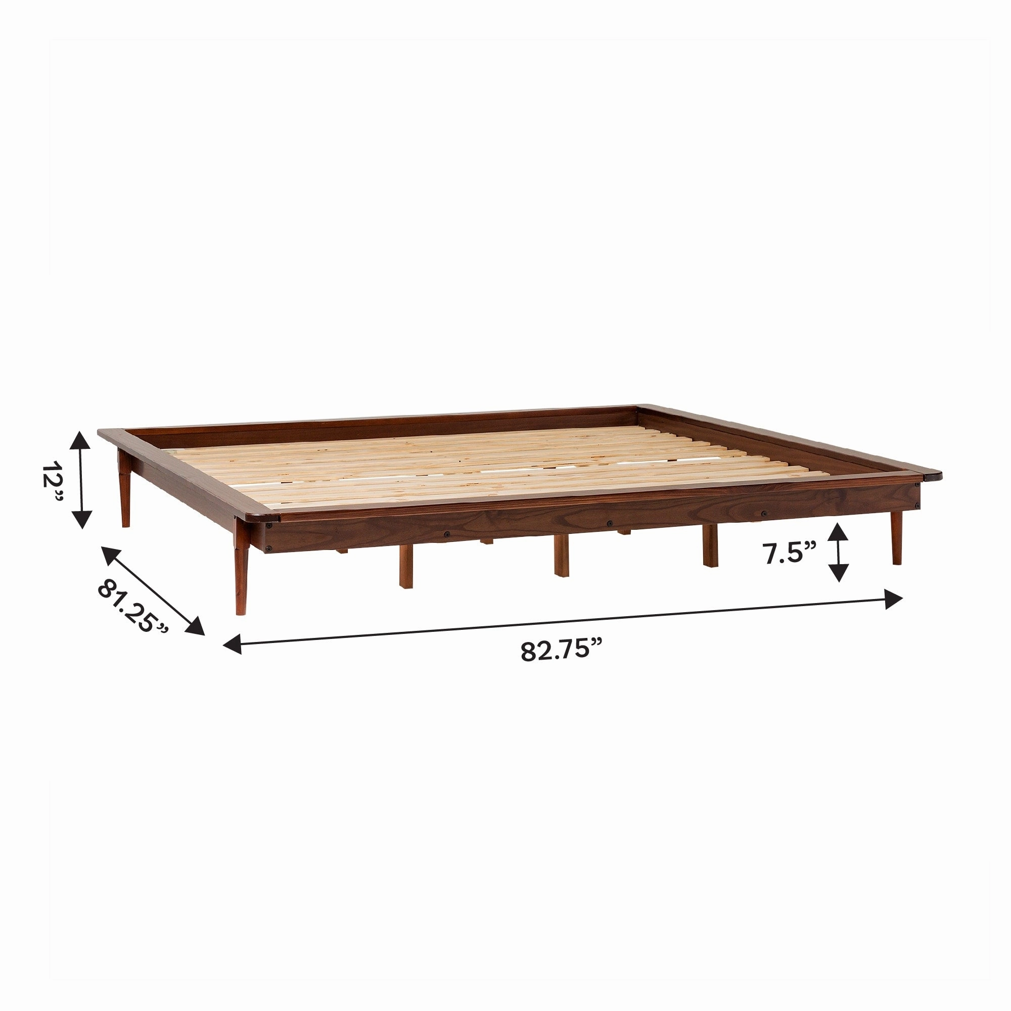Middlebrook King-size Solid Wood Platform Bed