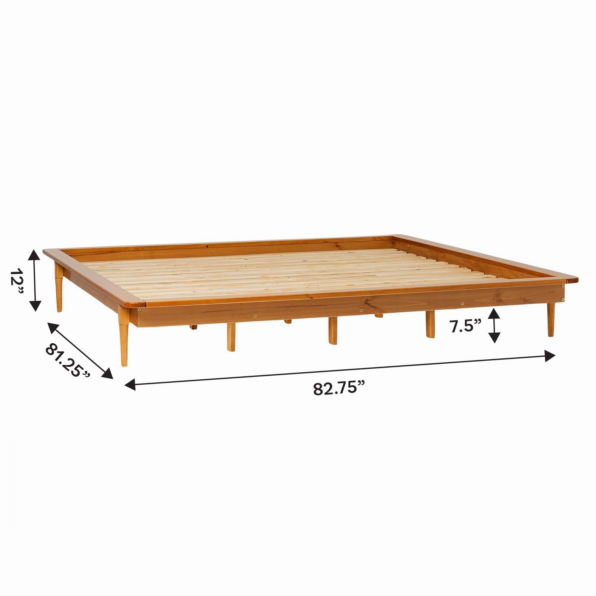 Middlebrook King-size Solid Wood Platform Bed
