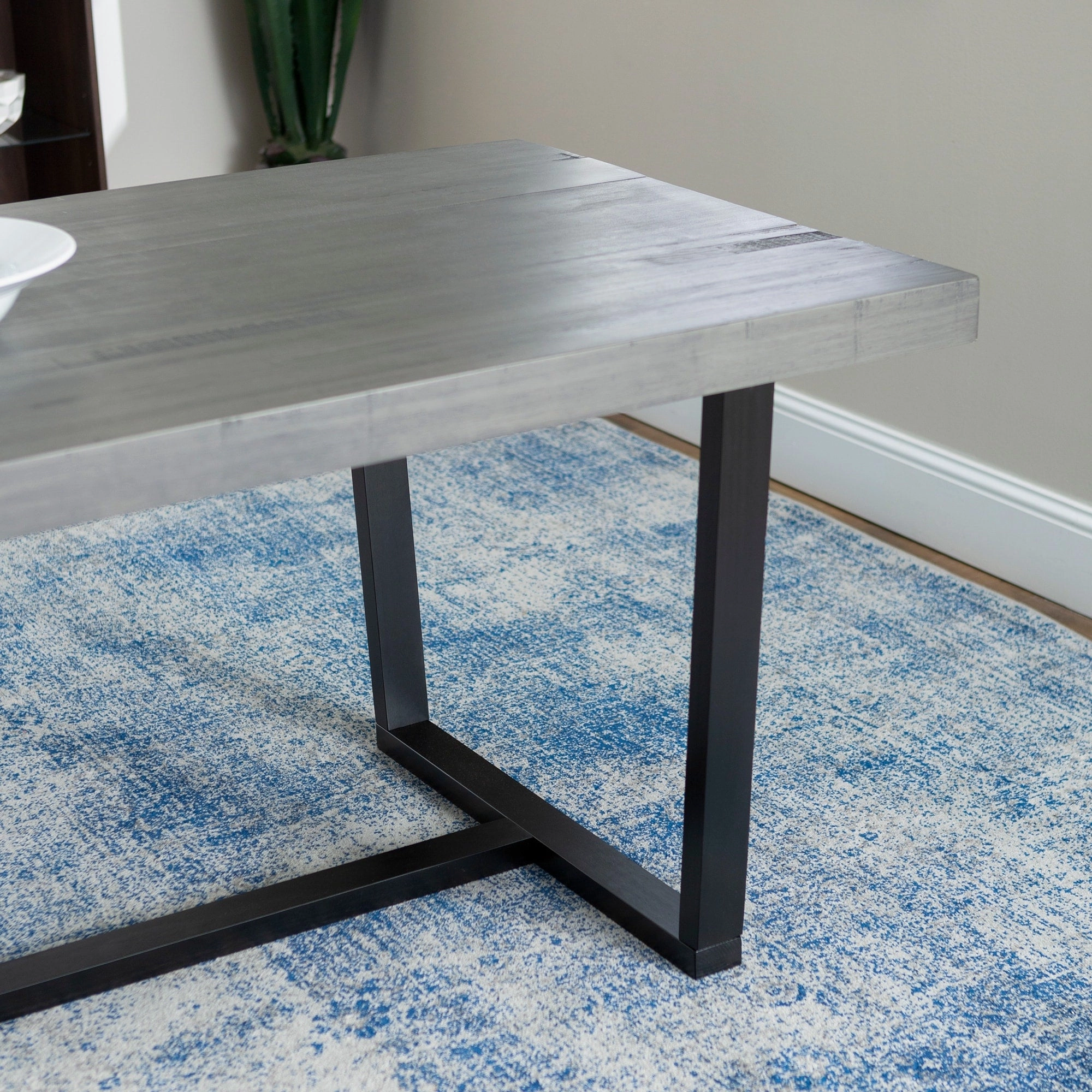 Middlebrook Solid Wood 72-inch Distressed Dining Table
