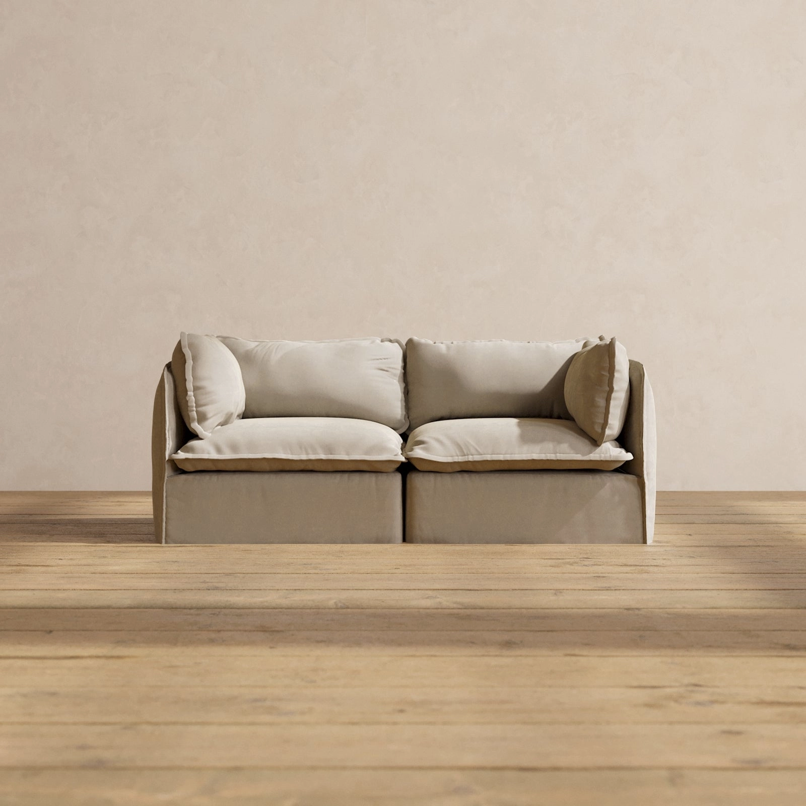 Modular Performance 2-Seater in Dune | Deluxe Blend