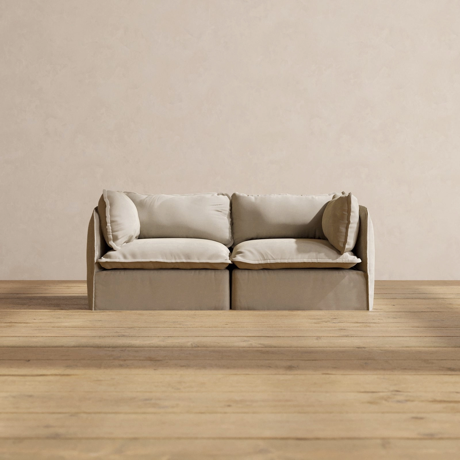 Modular Performance 2-Seater in Dune | Relaxed Blend