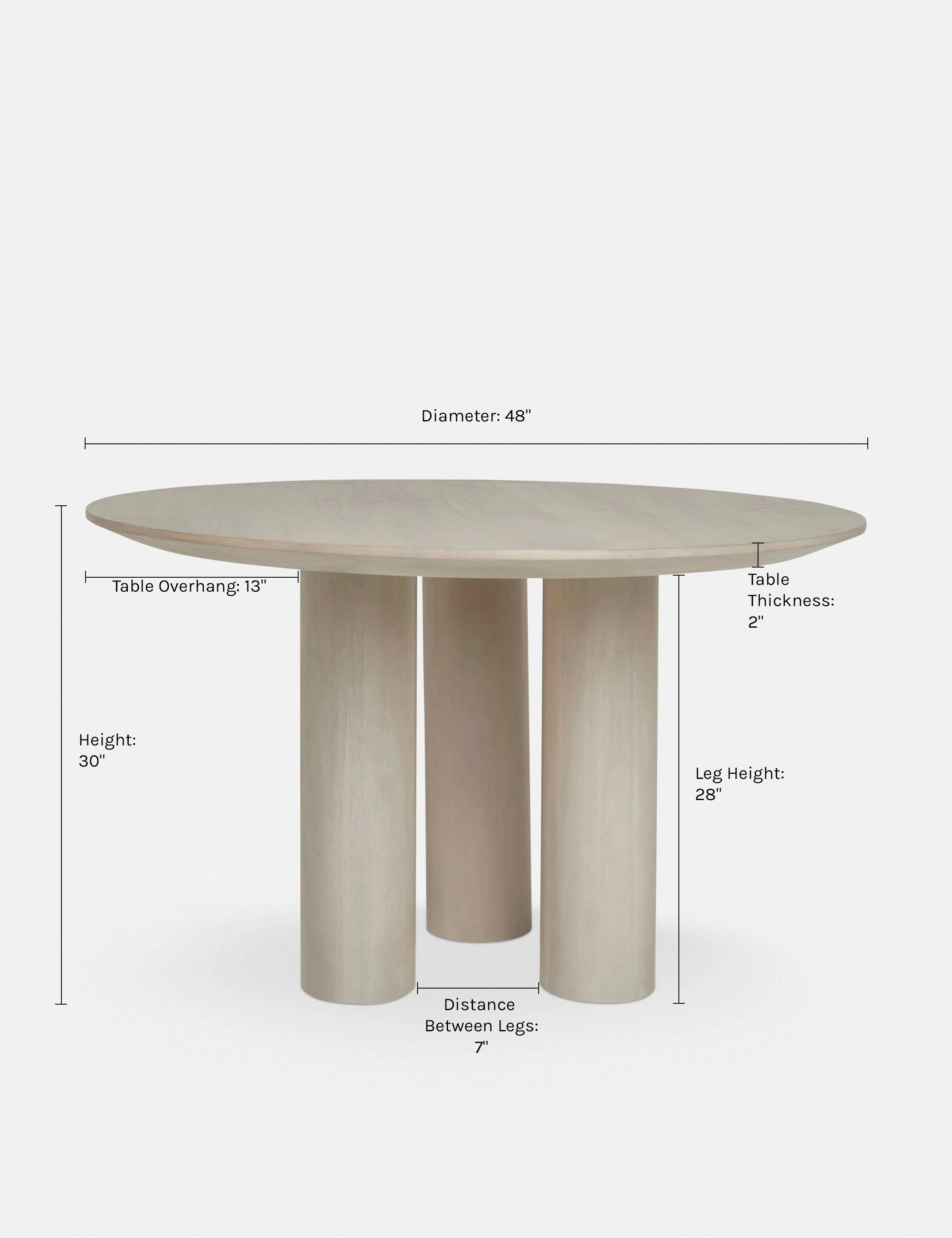 Mojave Round Dining Table
