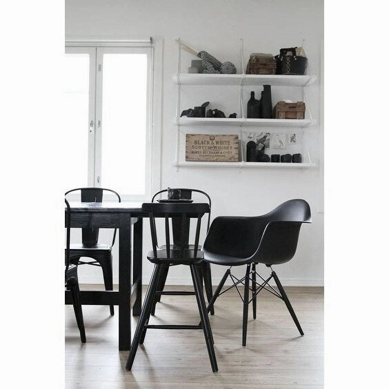 Molded Shell Eiffel Dining Arm Chair (Set of 2)
