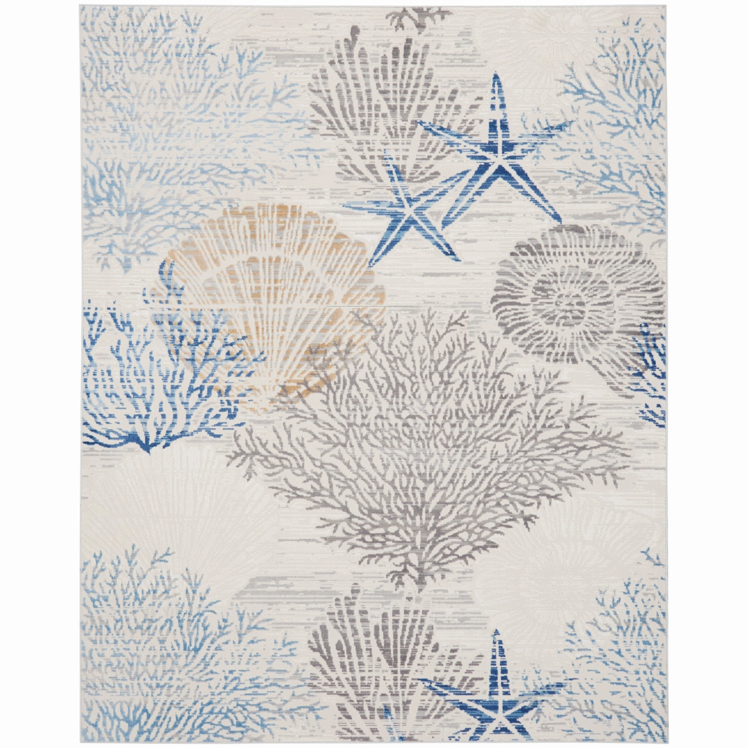 Nourison Seaside Indoor only Nature Area Rug