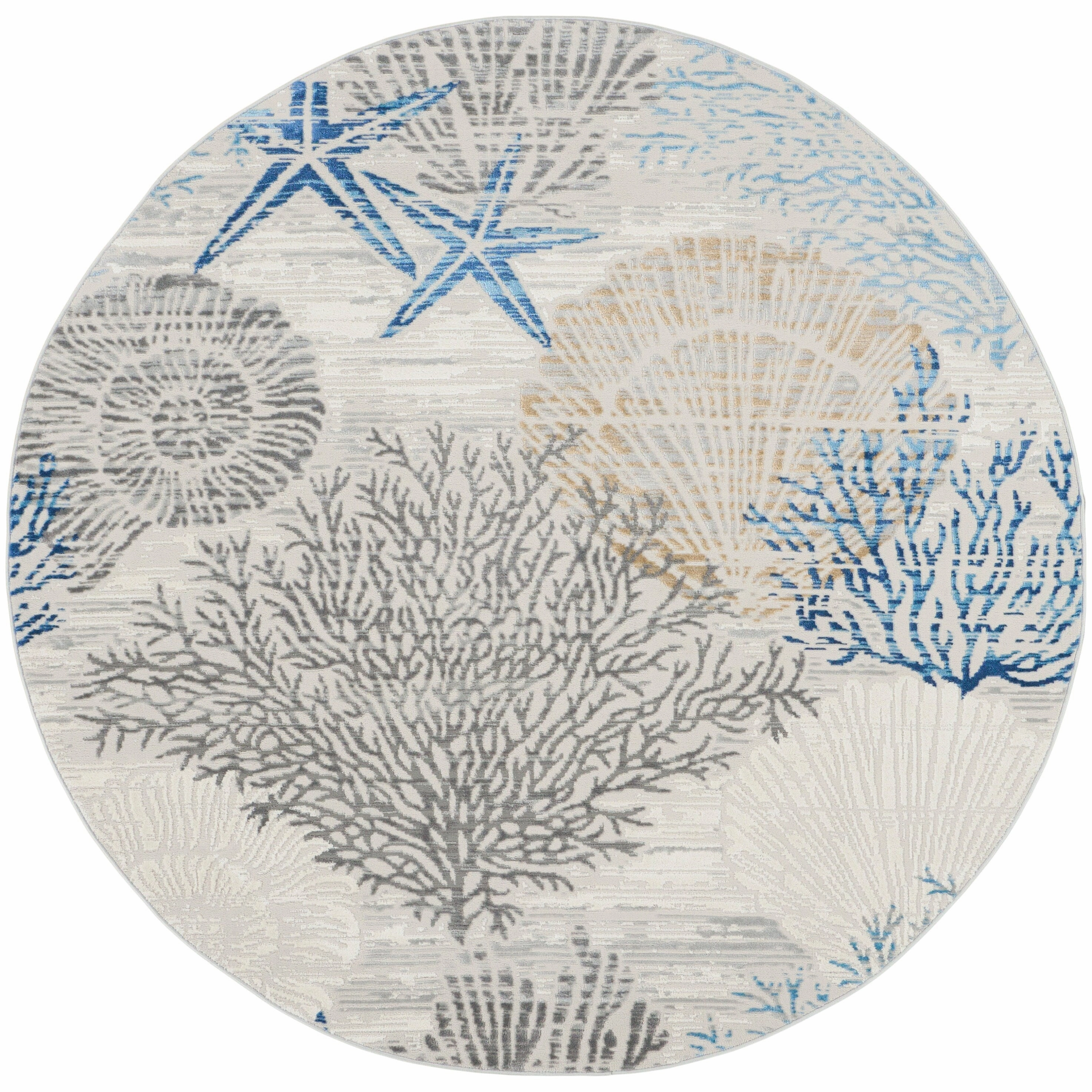 Nourison Seaside Indoor only Nature Area Rug